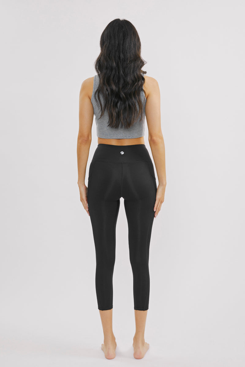 Best Demi High Rise Active Leggings for Women - Yoga, Running & Workout - Comfortable & Breathable Workout Pants for Gym & Everyday Wear