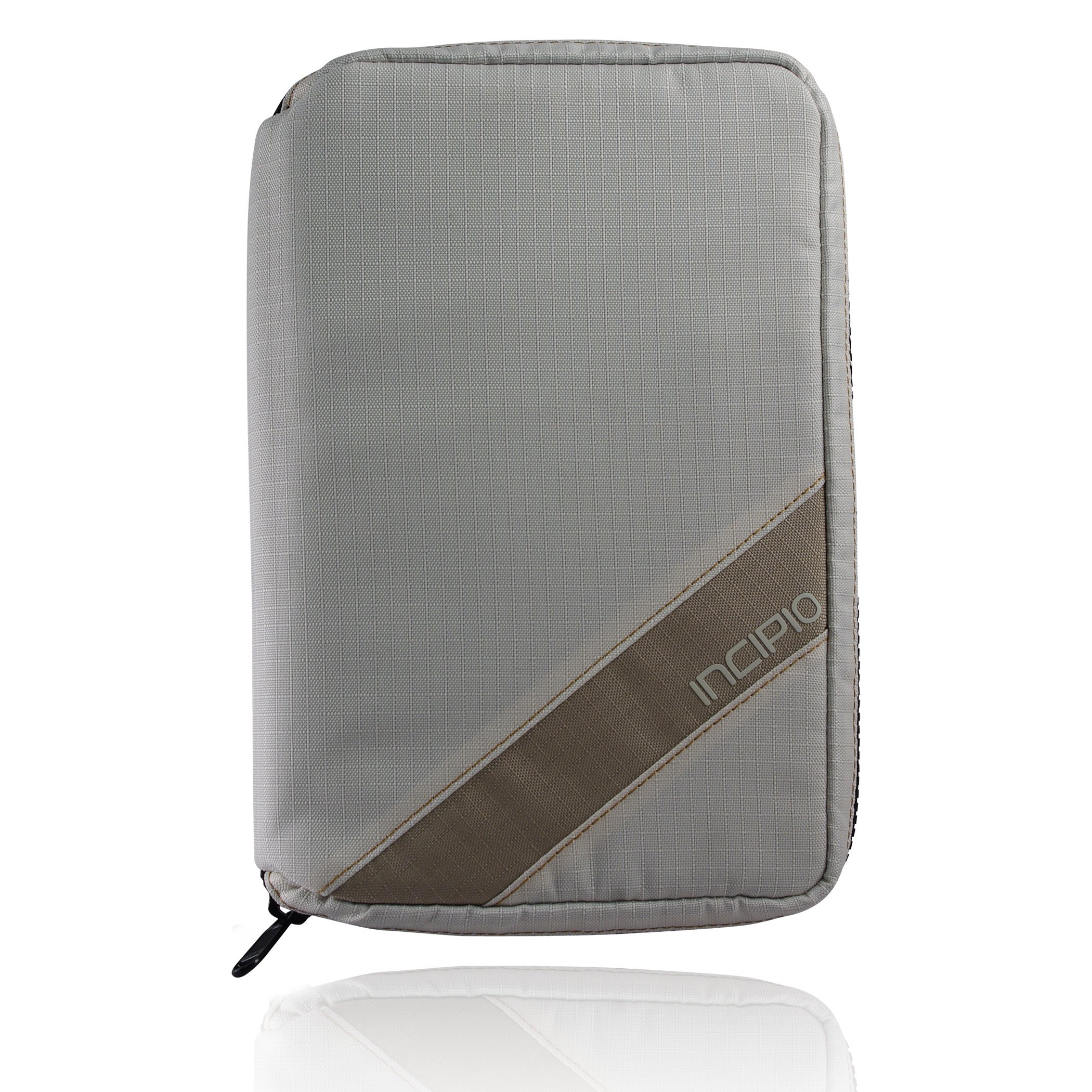 Incipio Sport Zip Protective Case for Kindle 2/3, Nook, Galaxy Tab & Sony eReader - Sand (BG-118) | Water-Resistant Cover for Reading, Travel & Outdoor Activities