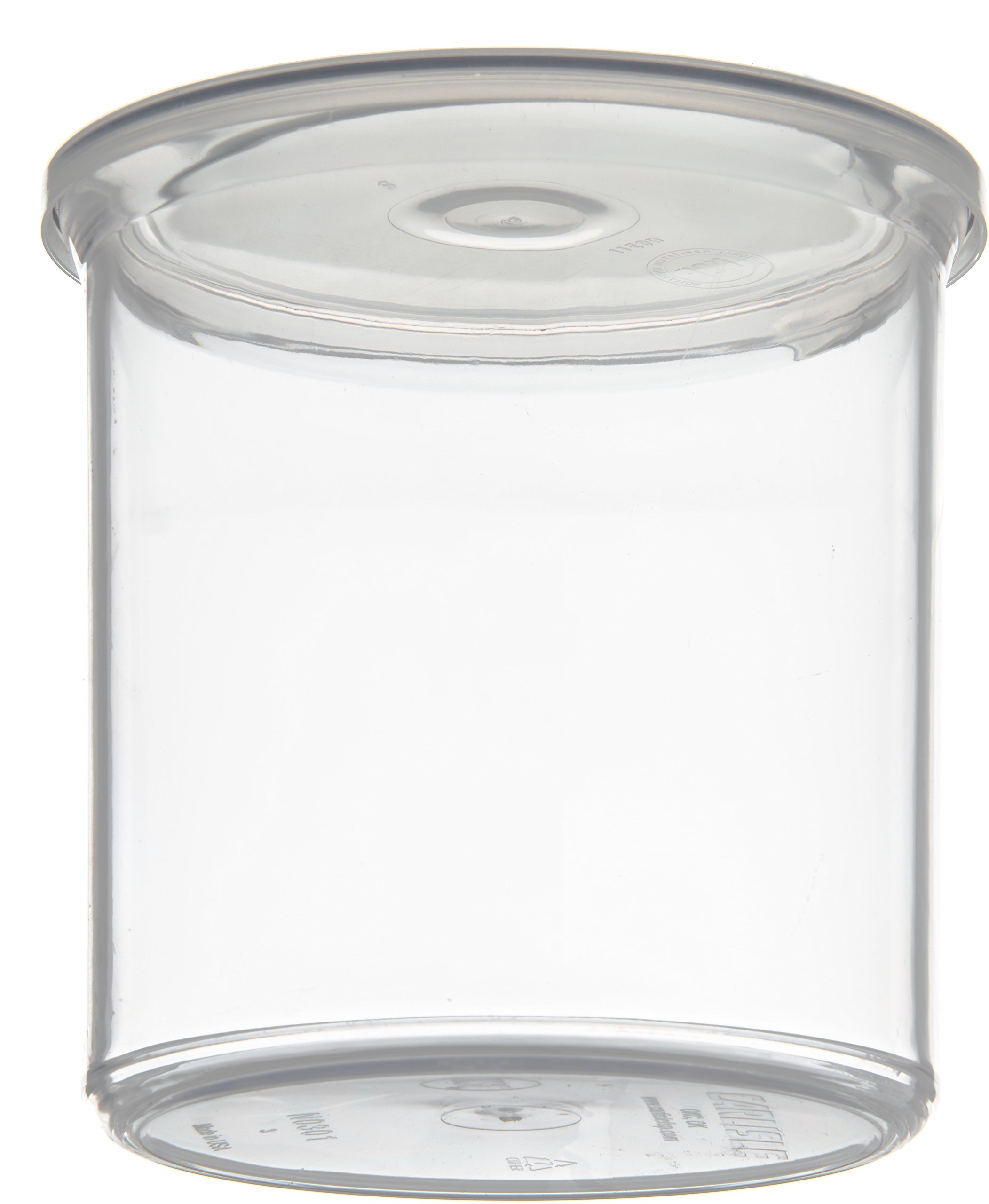 Carlisle 1.2 Quart Clear Plastic Food Storage Containers with Lids - 12 Pack for Kitchen, Restaurant & Home Use - Ideal for Meal Prep, Leftovers & Bulk Food Storage