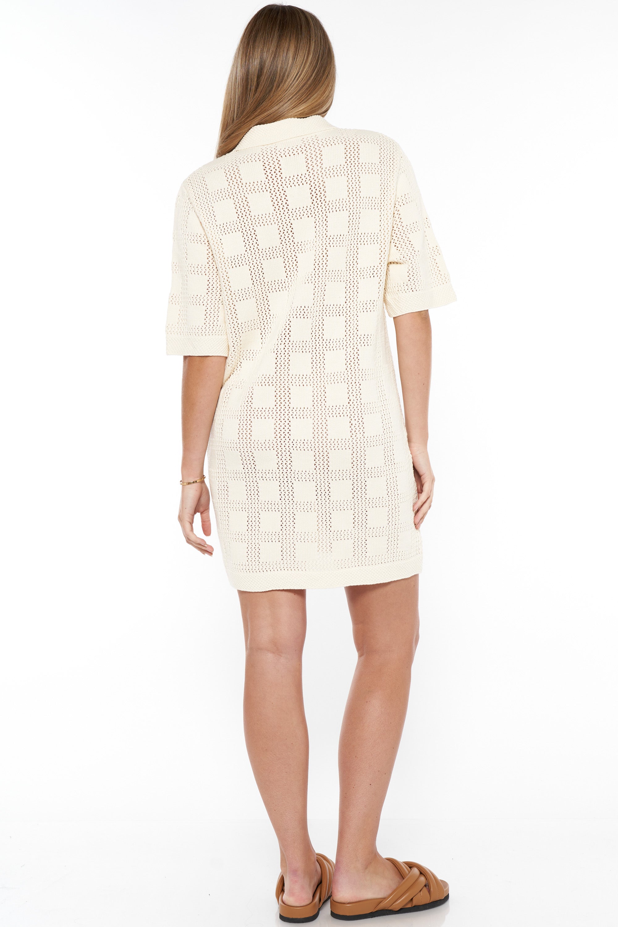 Persistent Polo Knit Dress for Women - Stylish Casual Summer Dress for Work, Travel & Everyday Wear
