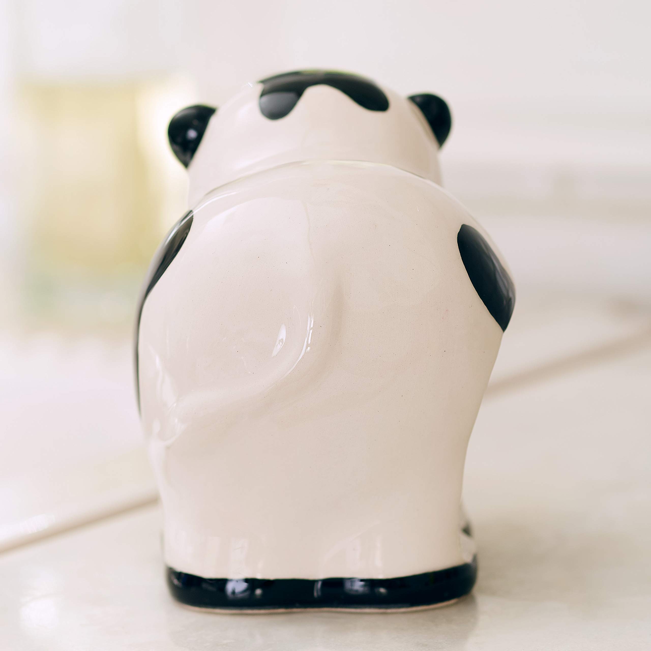 Ceramic Cow Sponge Holder - Cute Kitchen Scrubby Organizer for Sink Countertop - Perfect for Farmhouse, Rustic, and Country Style Decor