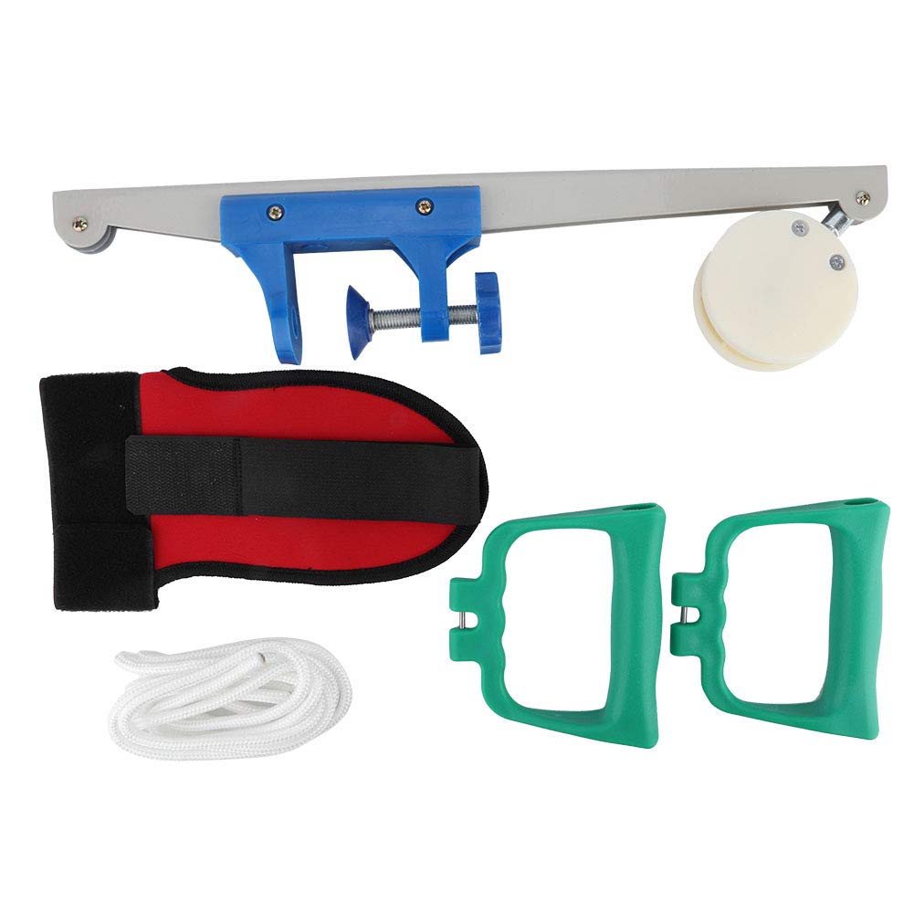 ZJchao Shoulder Pulley System - Over Door Physical Therapy Kit for Shoulder, Arm & Cervical Joint Rehabilitation - Perfect for Home Gym, Post-Surgery Recovery & Mobility Training