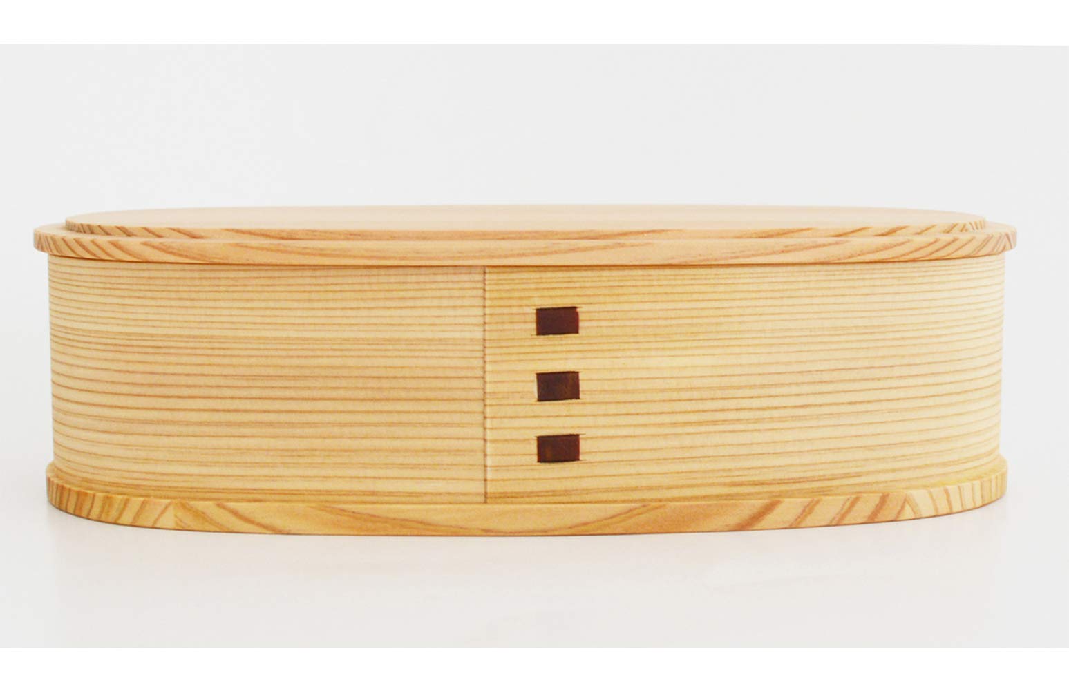 Premium Akita Cedar 2550 Magewappa Bento Box - Handcrafted Slim Japanese Lunch Box for Adults | Eco-Friendly, Microwave Safe | Perfect for Office, Picnics & Healthy Meal Prep