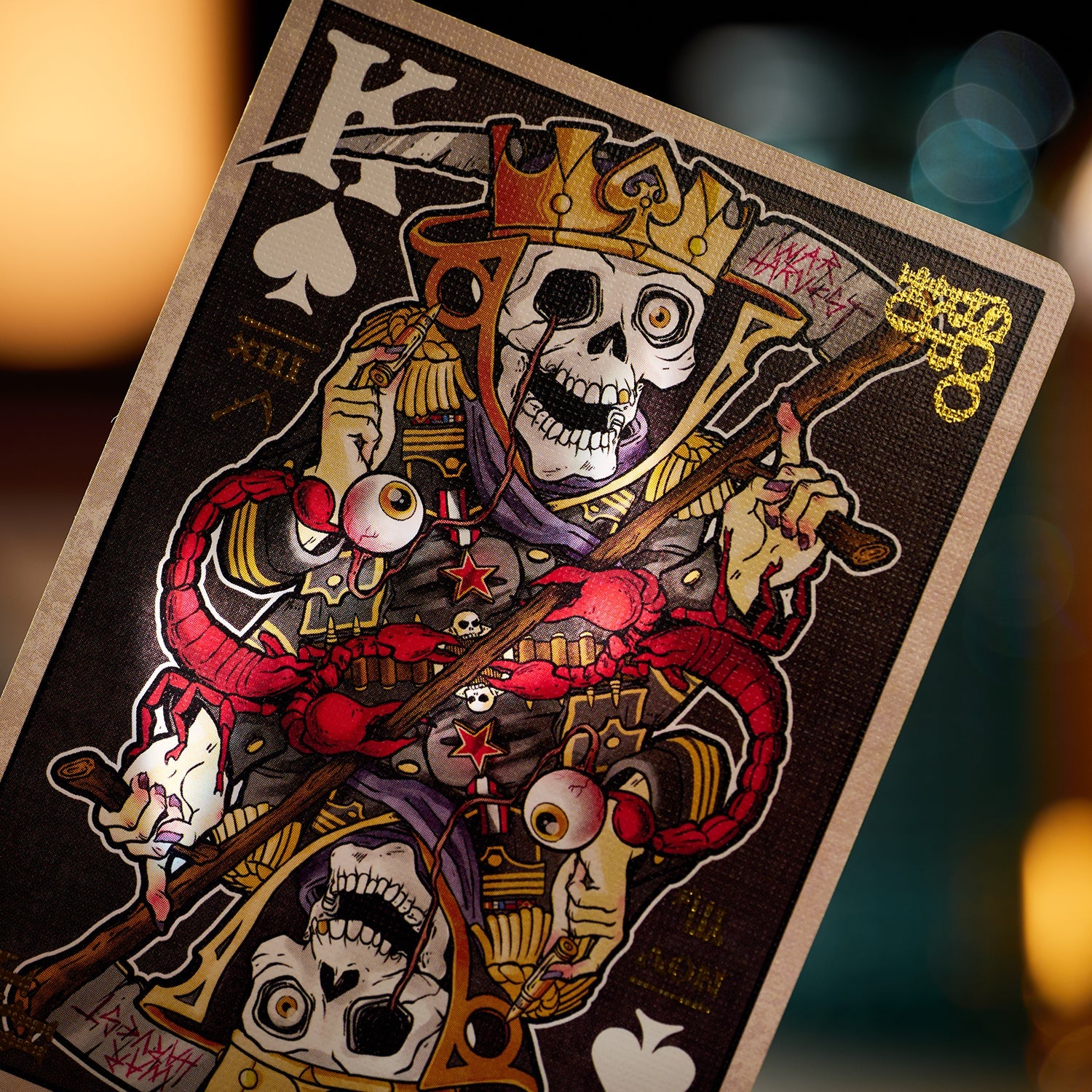 Madame Laveau Voodoo Themed Playing Cards - Premium Quality Deck for Magic Tricks, Poker Games & Collectors | Perfect for Game Nights, Fortune Telling & New Orleans Style Decor