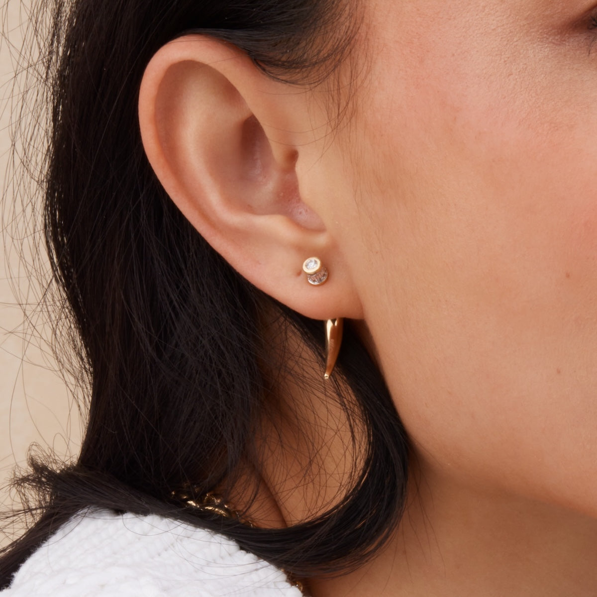 Elegant Bohemian Tusk Earrings for Women - Handmade Tribal Jewelry - Perfect for Festivals, Parties, and Everyday Wear