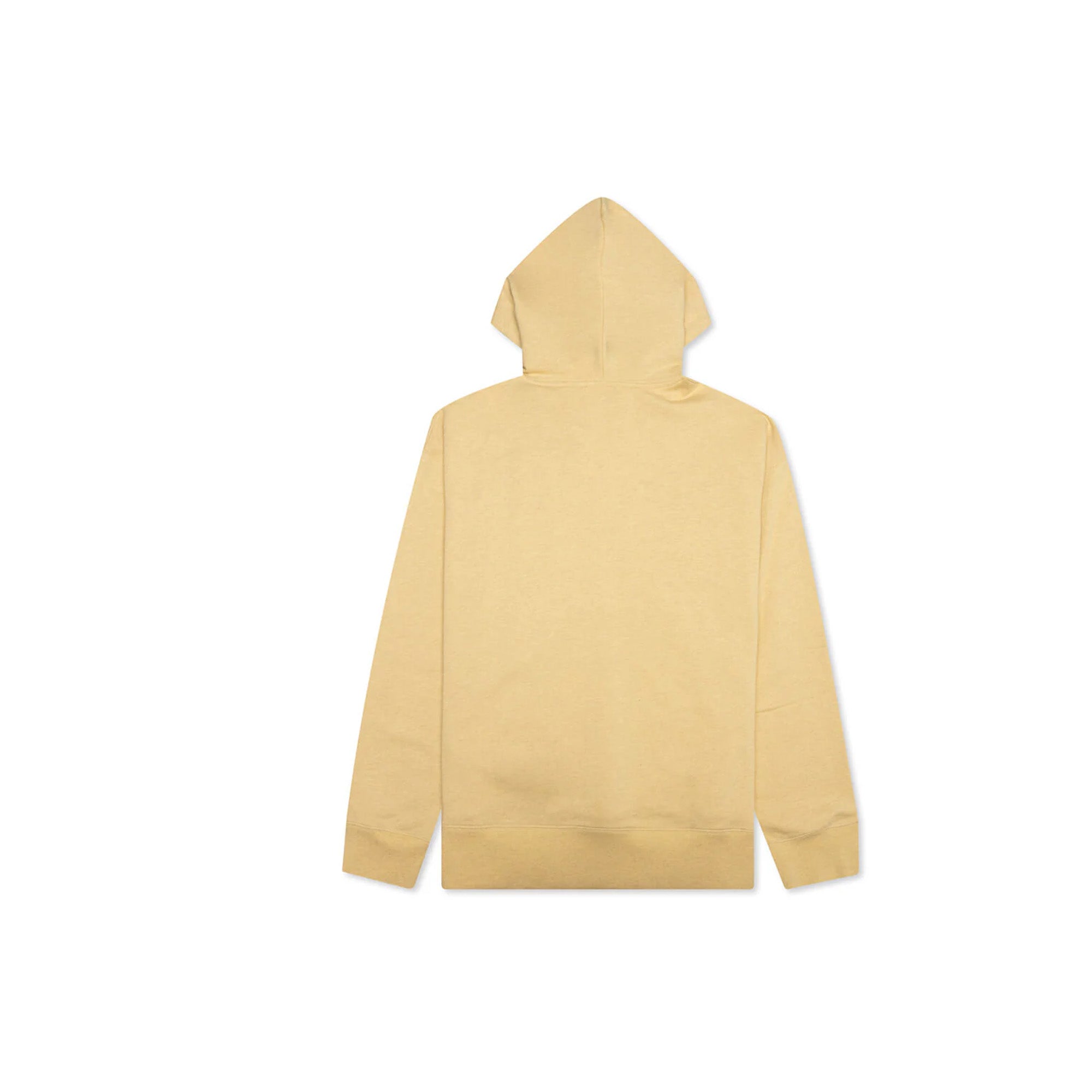 Acne Studios Pale Yellow Melange Cotton Hoodie for Women | Soft Face Fabric Pullover | Casual Streetwear & Loungewear for Everyday Wear
