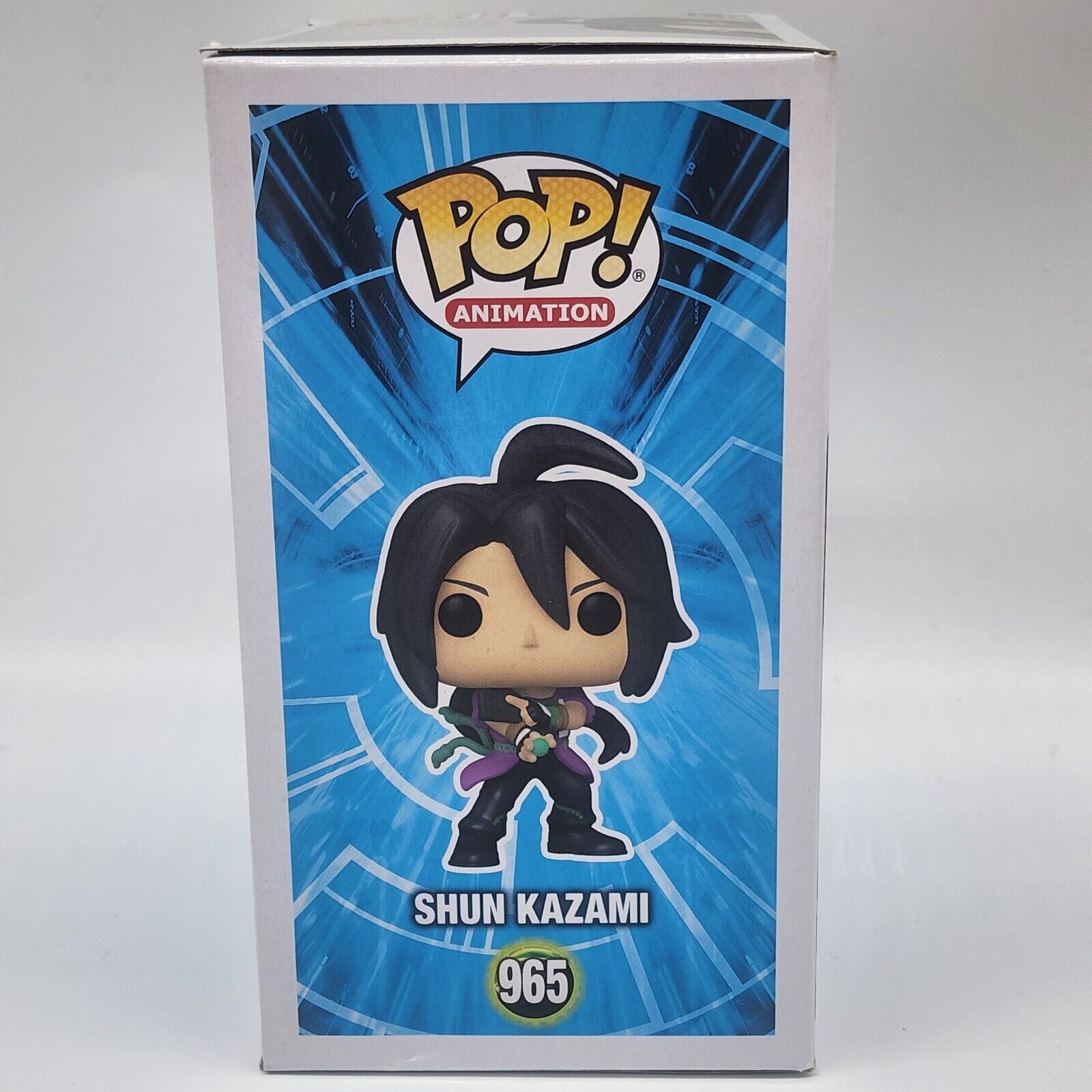 Bakugan Shun Kazami Funko Pop! Vinyl Figure #965 - Collectible Anime Toy for Fans & Gift Idea | Perfect for Display, Cosplay & Game Room Decor