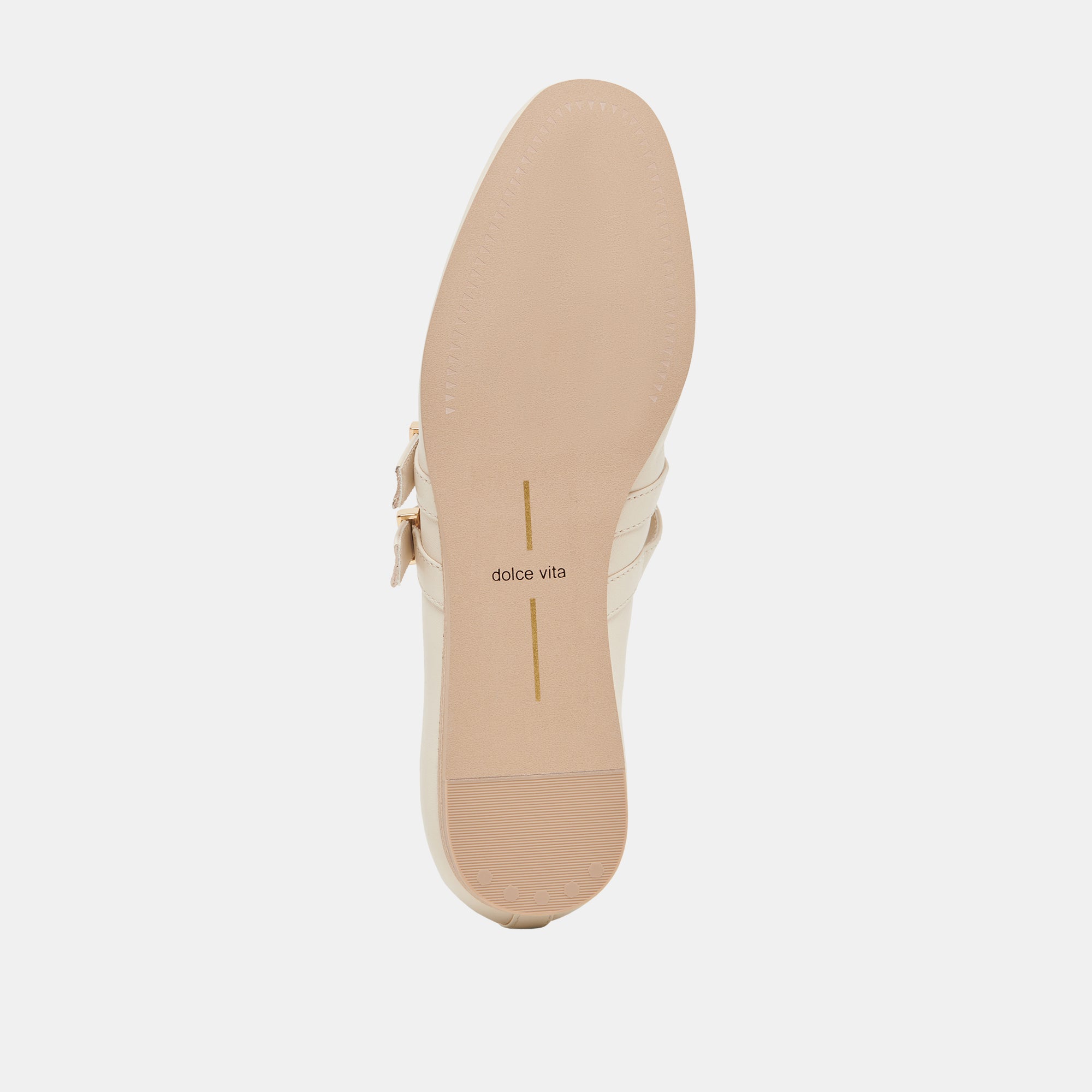 BAYLEE Women's Ballet Flats Ivory Leather - Comfortable & Stylish Shoes for Work, Casual Wear & Dance