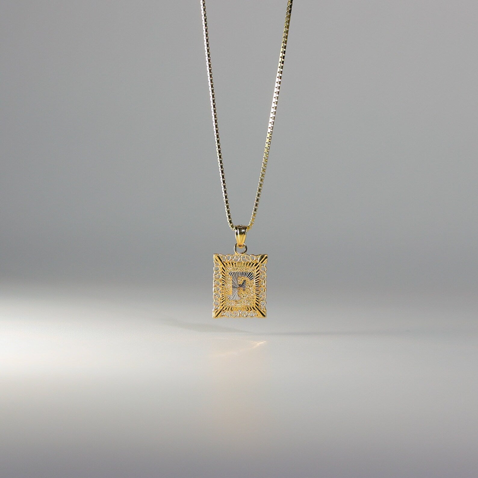 Gold Letter E Filigree Pendant Necklace - A to Z Alphabet Jewelry for Women | Elegant Initial Necklace for Gifts, Birthdays & Everyday Wear