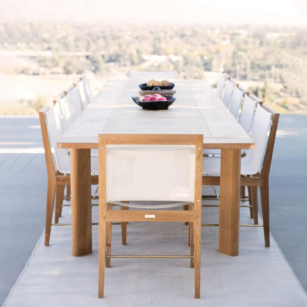 Byron Outdoor Dining Chair - Weather-Resistant Patio Furniture for Garden, Poolside, and Backyard Relaxation