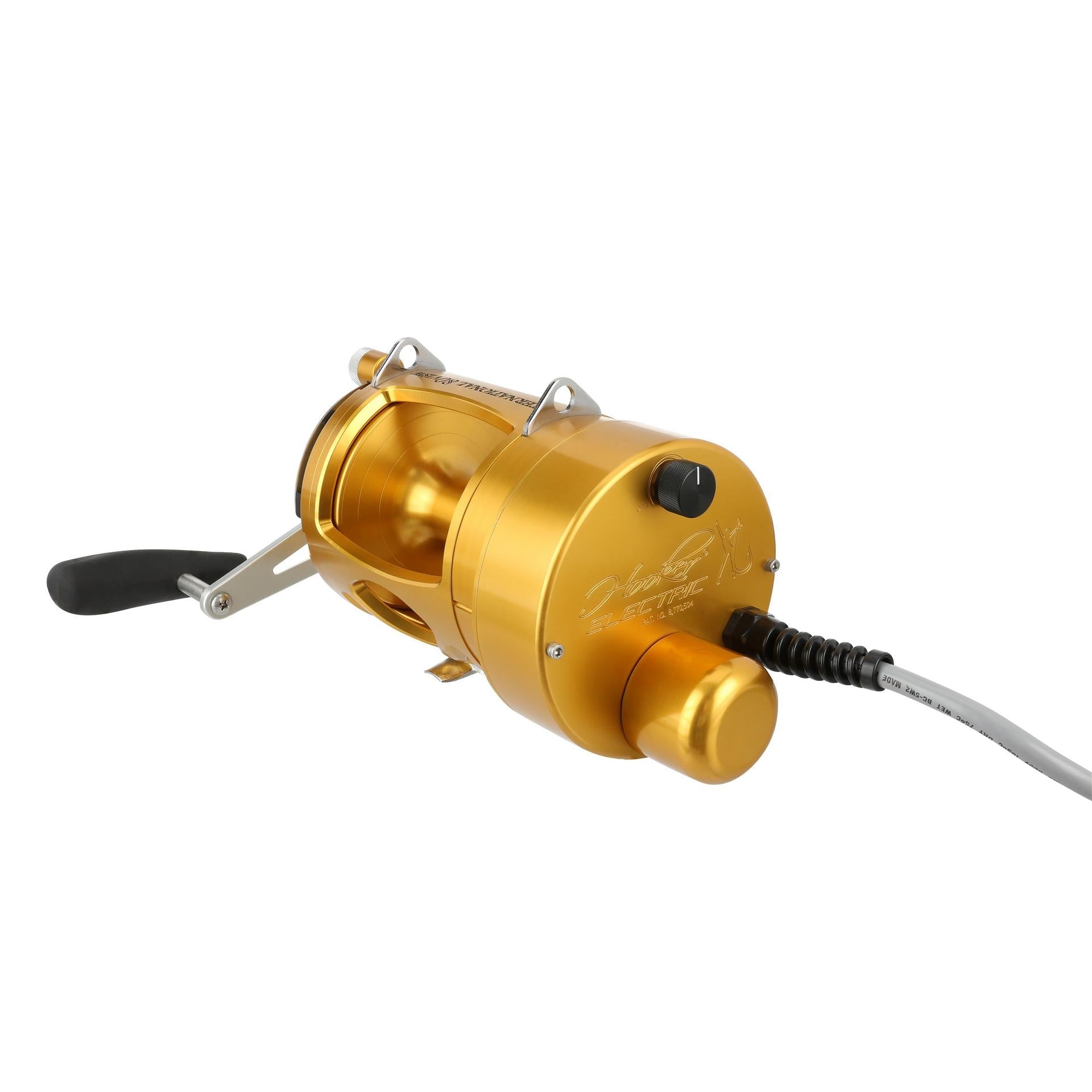 International® VI Electric Fishing Reel - Lightweight Saltwater & Freshwater Spinning Reel for Bass, Trout, Catfish - Perfect for Boat, Shore & Kayak Fishing