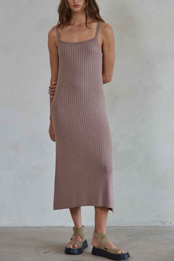 Off the Grid Dress in Mocha - Boho Chic Maxi Dress for Women | Perfect for Beach Vacations, Music Festivals & Summer Outings