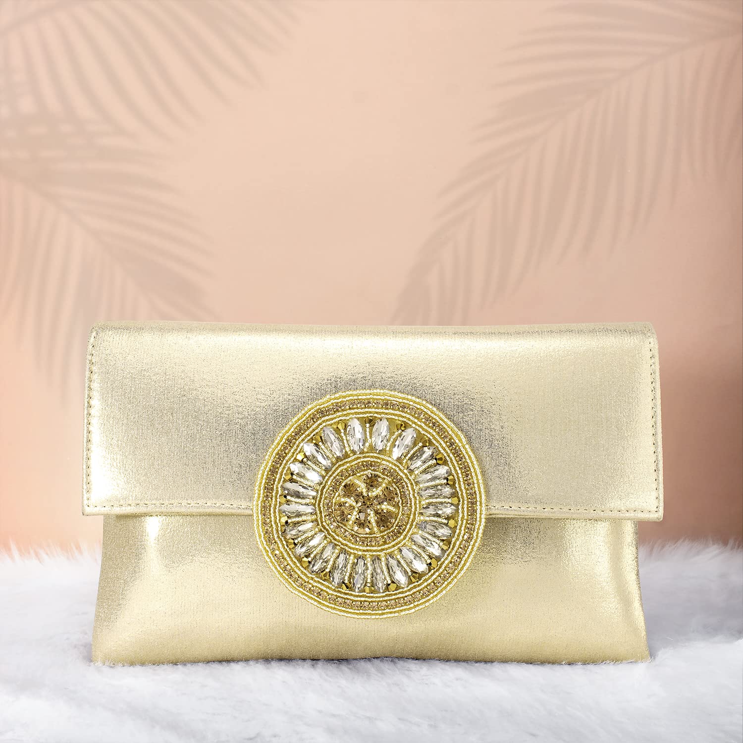 Peora Women's Clutch Purse - Elegant Evening Bag for Weddings, Parties & Special Occasions | Perfect Bridal Gift & Prom Accessory