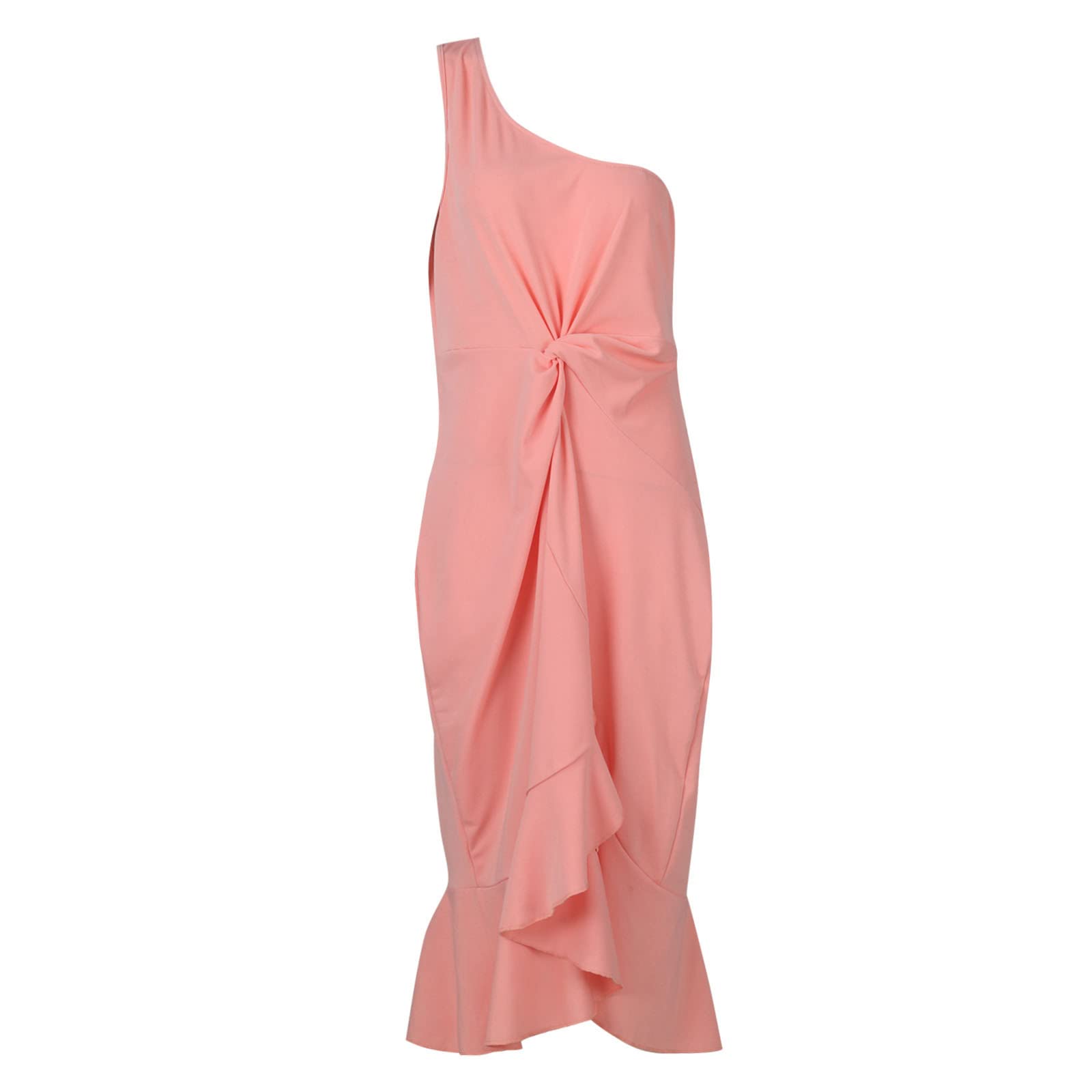 Elegant Off-the-Shoulder Wedding Dress & Sexy Cocktail Party Dress for Women - Business Casual to Club Outfits (Pink, Medium) | Perfect for Bridal Showers, Bachelorette Parties & Nightclub Events