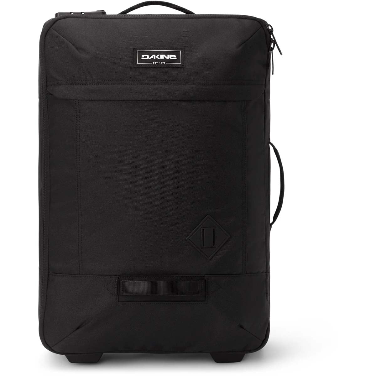 Dakine 365 Carry On Roller Bag LT 40L Black - Lightweight Expandable Luggage for Travel, Business Trips & Weekend Getaways