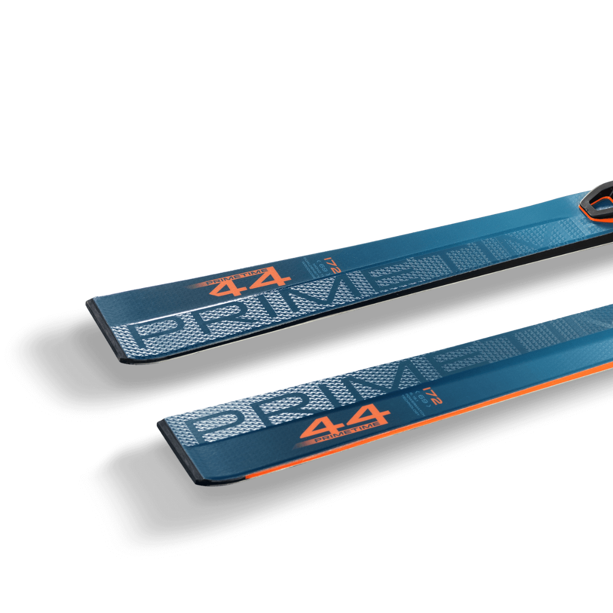 Elan PRIMETIME 44 FX Skis with EMX 12.0 DB192319 Bindings 2025 - Perfect for All-Mountain Skiing and Freeride Adventures
