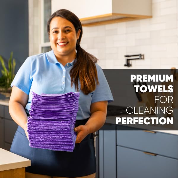 Premium MW PRO Microfiber Cleaning Cloths - 16