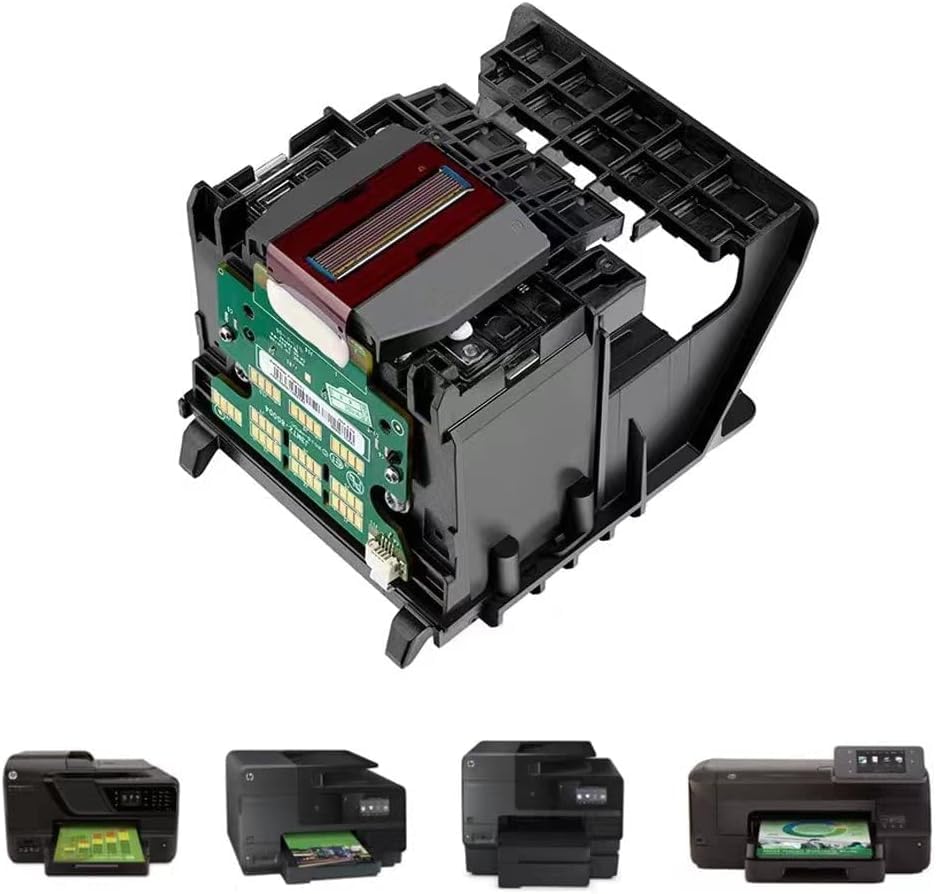 HP 950 951 Printhead with Chip - Compatible with HP OfficeJet Pro 8100 8600 8610 8620 8630 8625 8635 8640 Printers - Replacement Ink Cartridge for Home & Office Printing