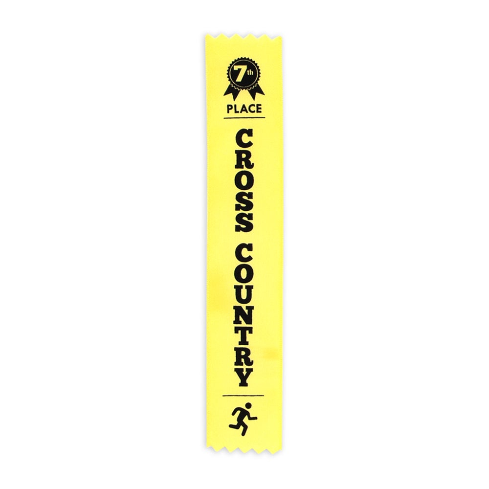 HART Cross Country Running Ribbons - High-Quality Athletic Awards for Track Meets, School Sports Events & Competitions