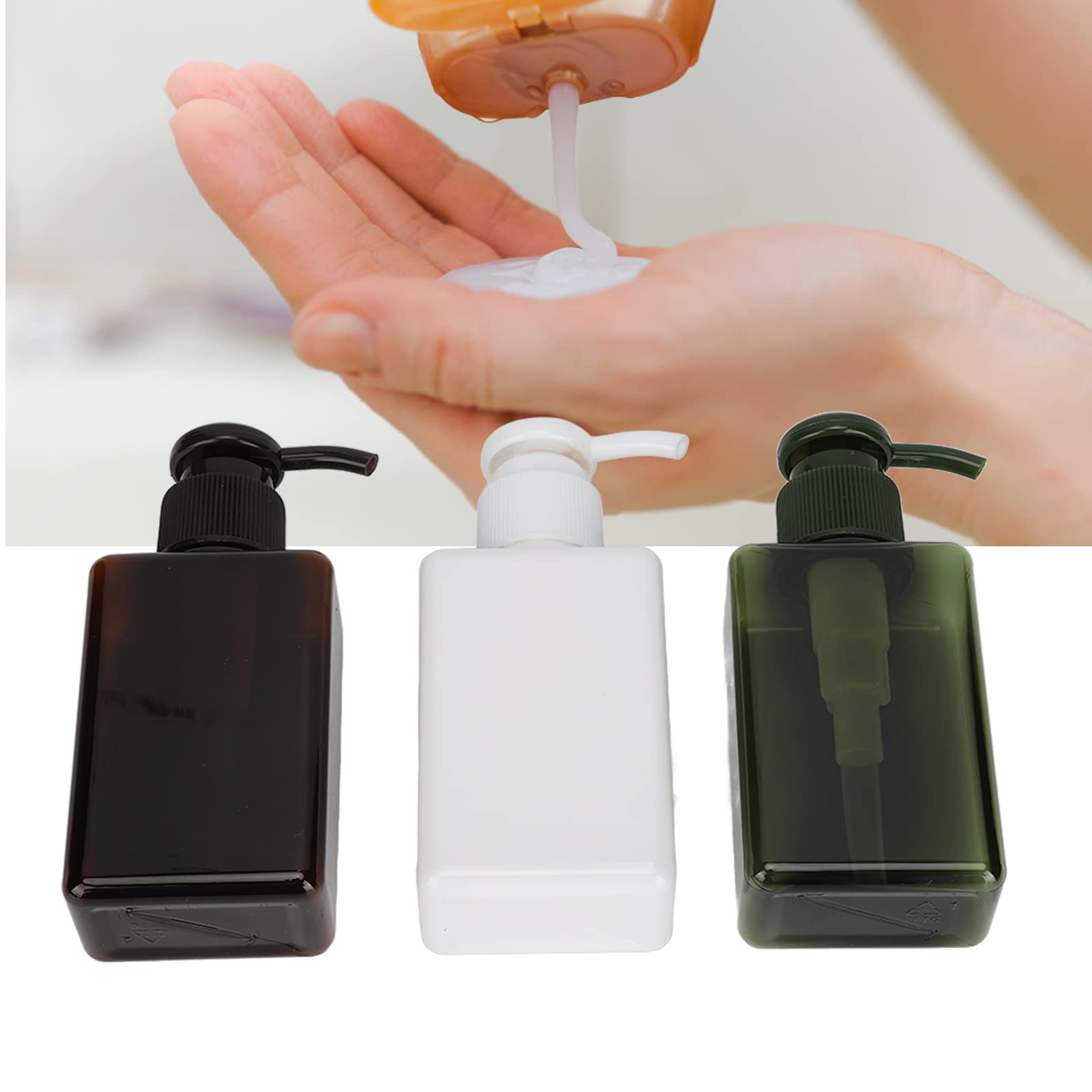 **Reusable Travel Bottles Set for Toiletries - Leak-Proof Portable Squeeze Bottles for Shampoo, Lotion & Body Wash | Perfect for Air Travel, Gym & Vacation**