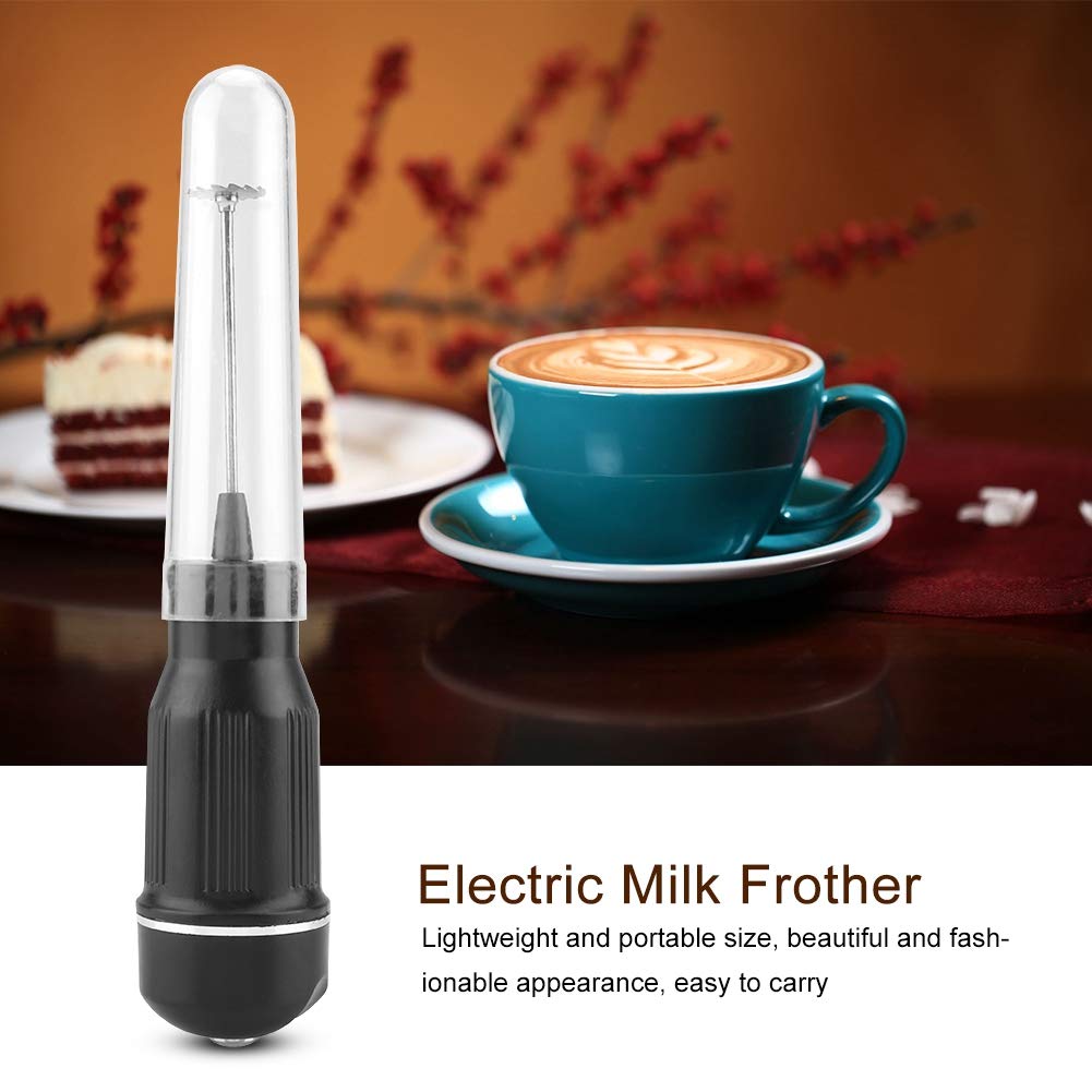 Electric Hand Mixer & Milk Frother for Coffee, Eggs - Black | Perfect for Bulletproof Coffee & Baking