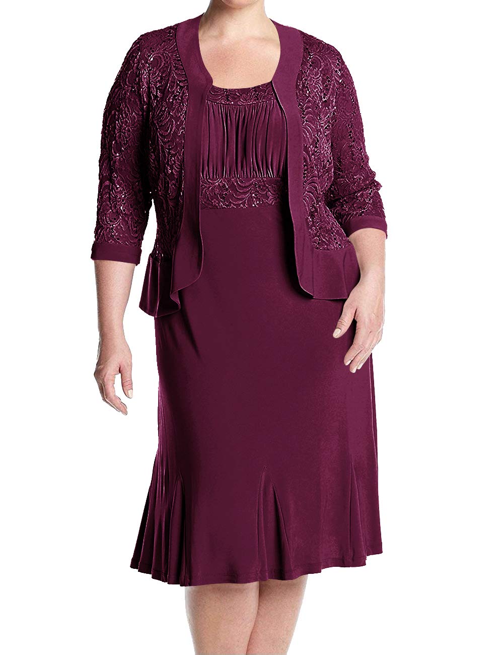 Elegant Mother of The Bride Dresses - Lace Formal Gowns with Jacket for Women | Perfect for Weddings, Evening Parties & Special Occasions