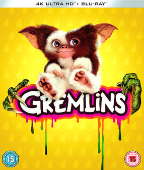 Gremlins 4K Ultra HD + Blu-ray | Classic Horror Comedy Movie | Perfect for Movie Nights & Halloween Collections