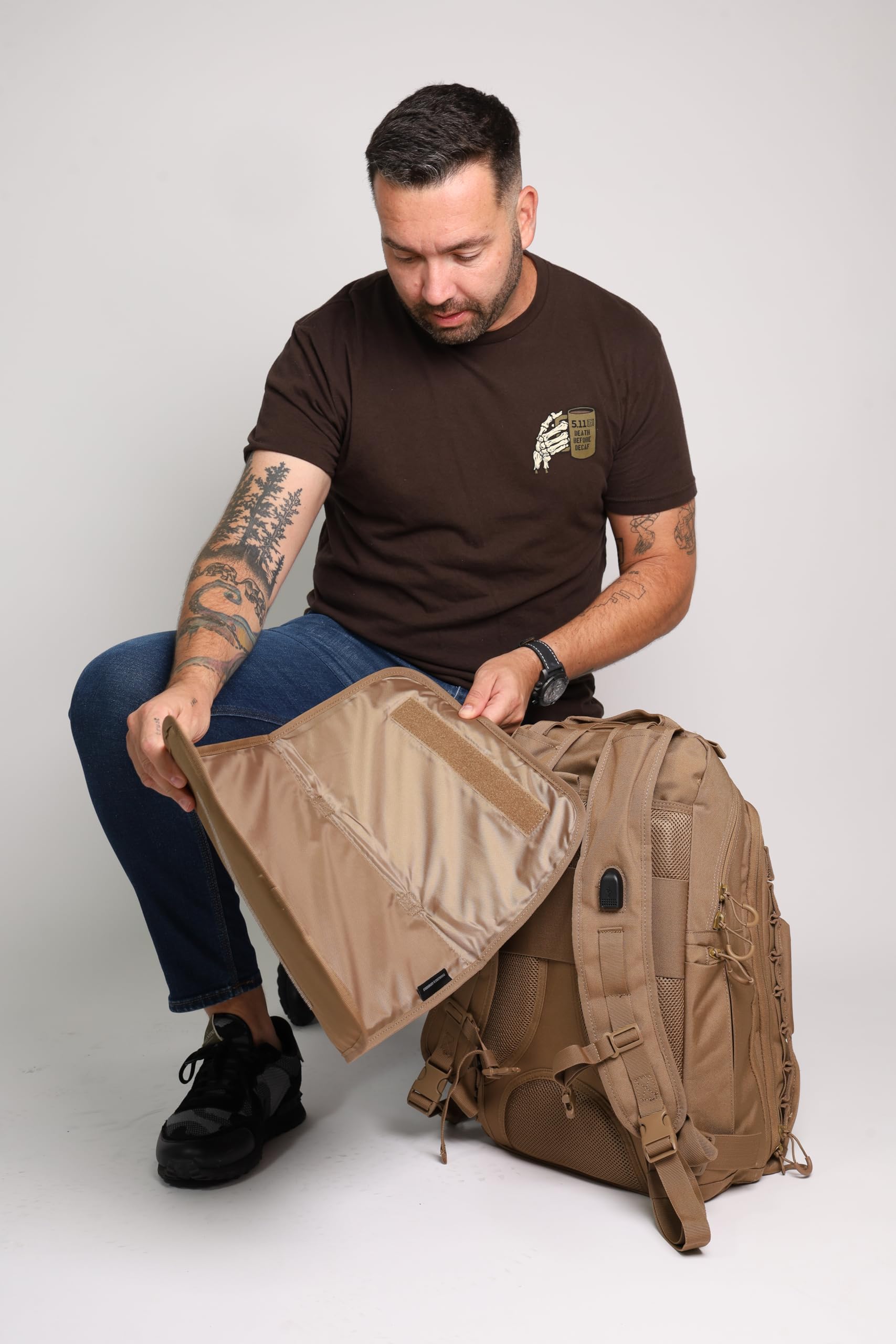 Premium Men's Diaper Backpack - 3-in-1 Multifunctional Baby Bag for Dads | Toddler Essentials Organizer for Travel, Outings & Daily Use