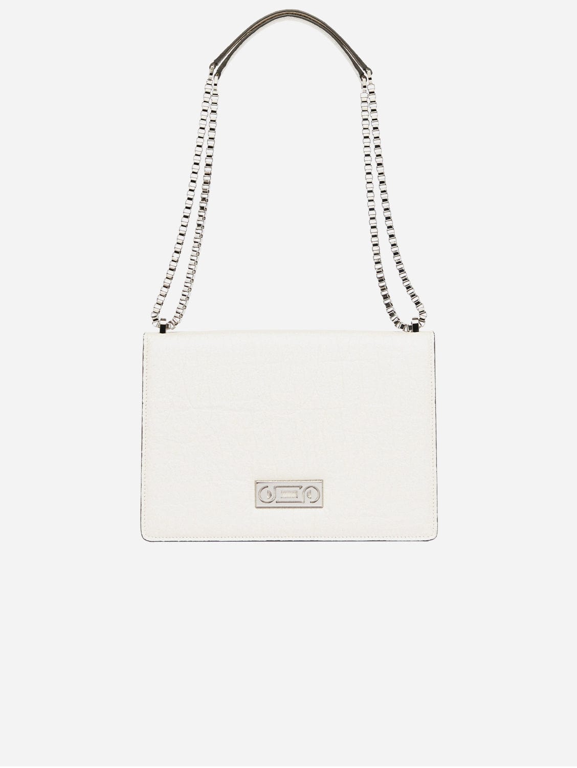 Cristiana Pinatex® Vegan Leather Shoulder Bag - Pearled White | Ethical Fashion Accessory for Women | Perfect for Work, Travel & Everyday Use