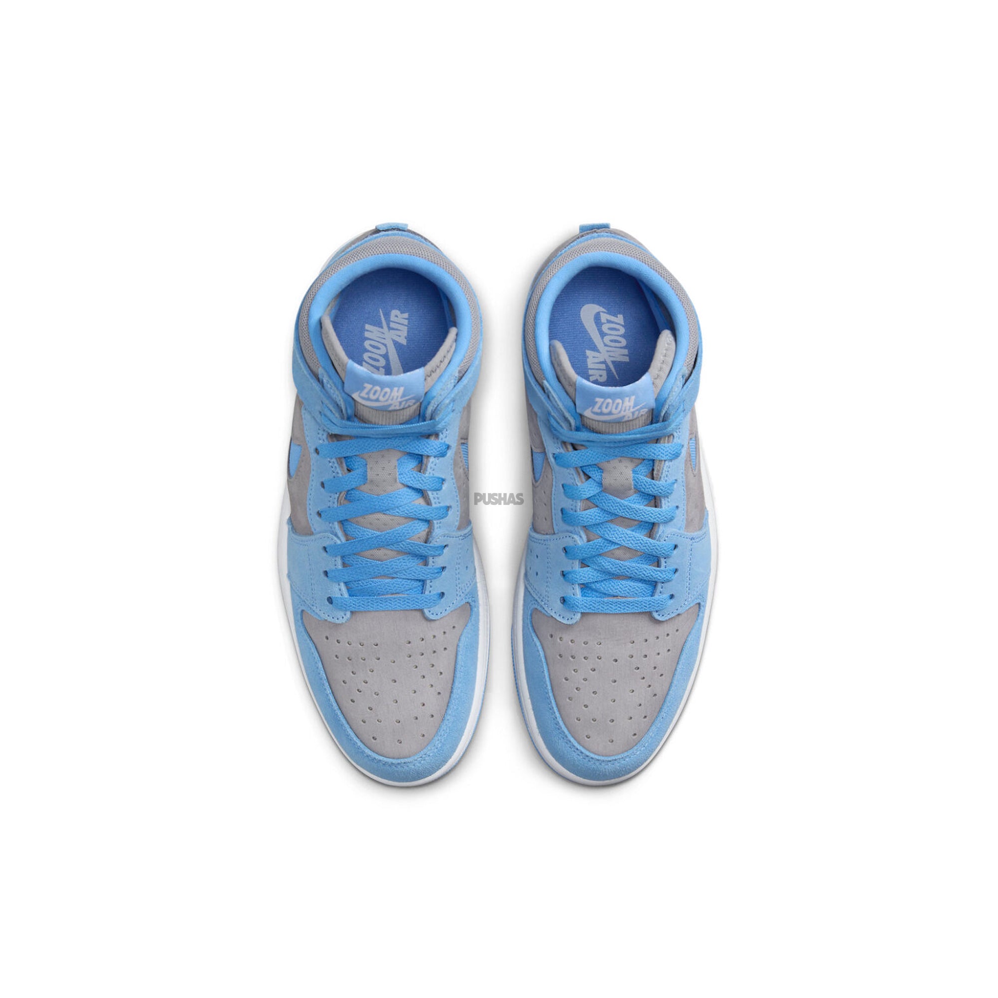 Air Jordan 1 High Zoom Air CMFT 2 'Cement University Blue' Basketball Shoes (2023) - Men's Sneakers for Casual Wear, Street Fashion & Court Performance