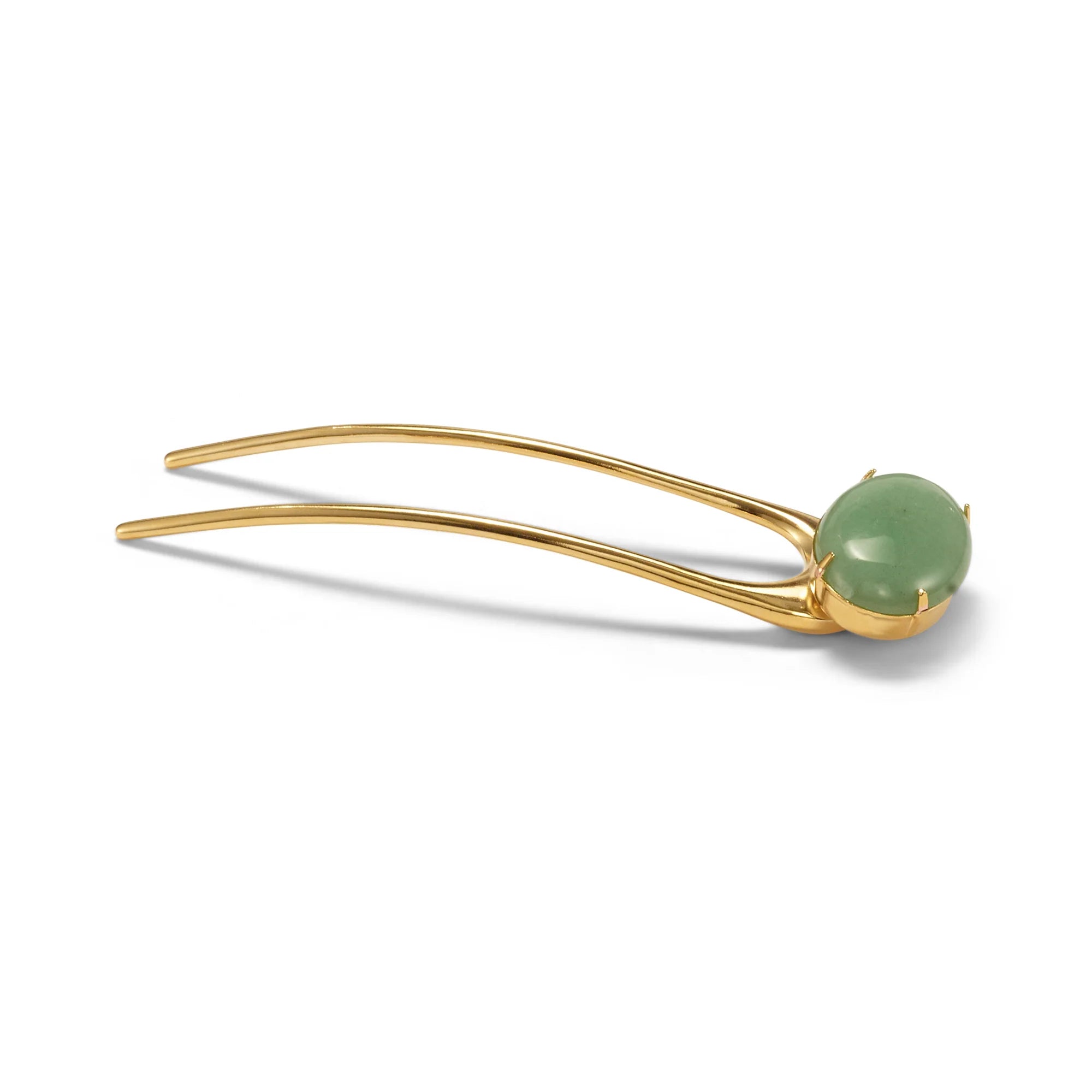 Kaia Stone French Pin - Elegant Hair Accessory for Women, Vintage Style Hair Clips, Perfect for Weddings, Parties, and Everyday Wear
