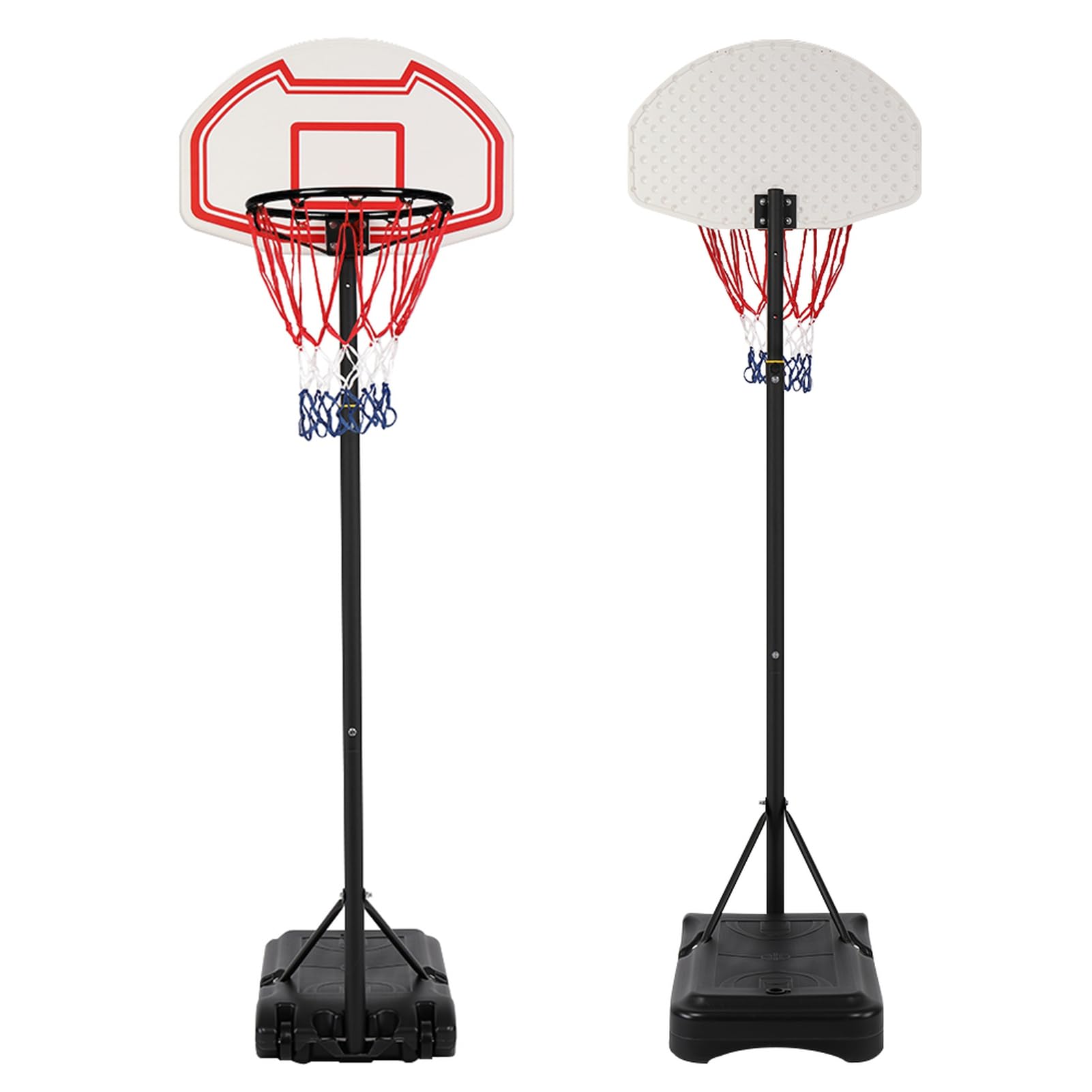 Portable Youth Basketball Stand - Indoor/Outdoor Hoop for 7# Balls - Perfect for Home & Backyard Play