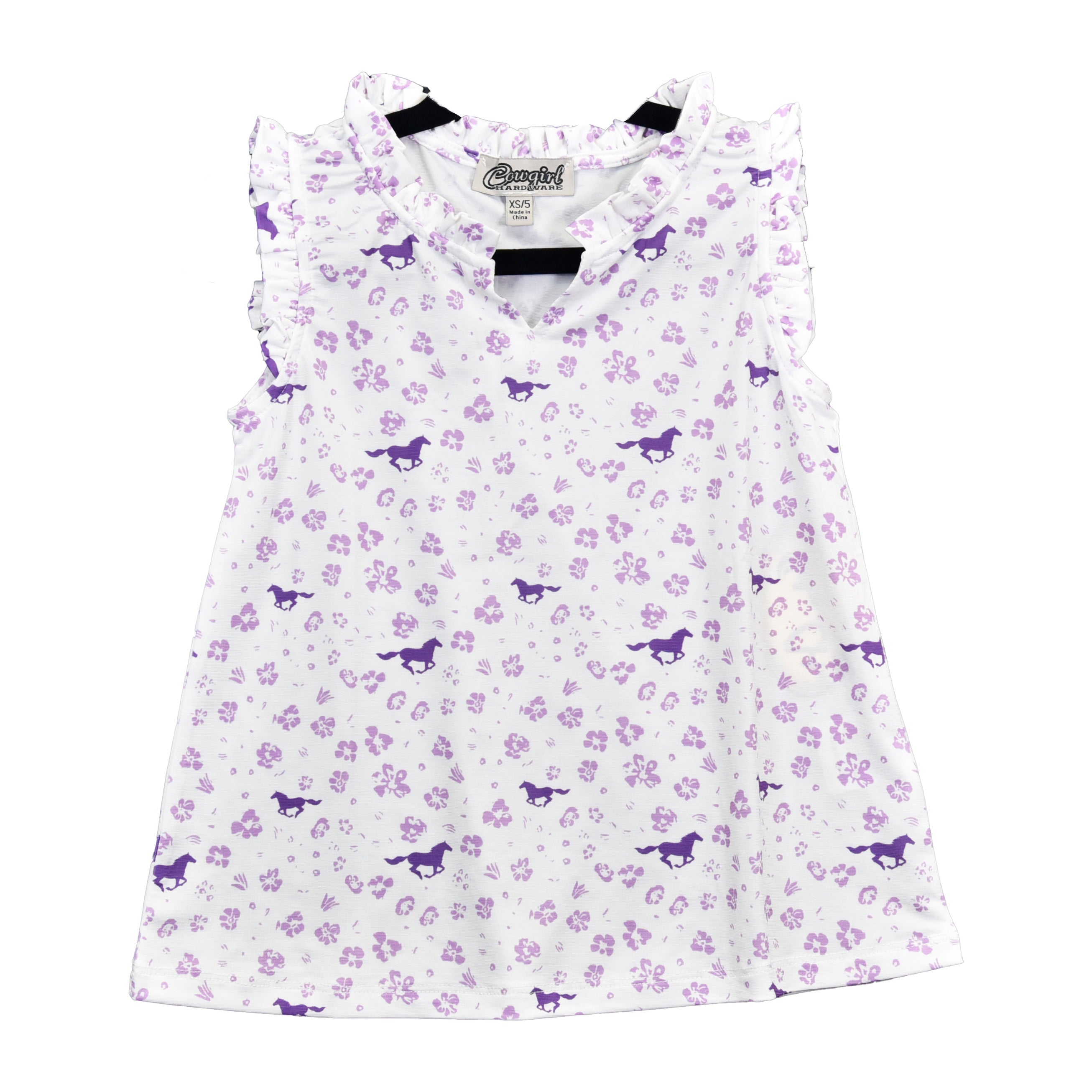 Purple/White