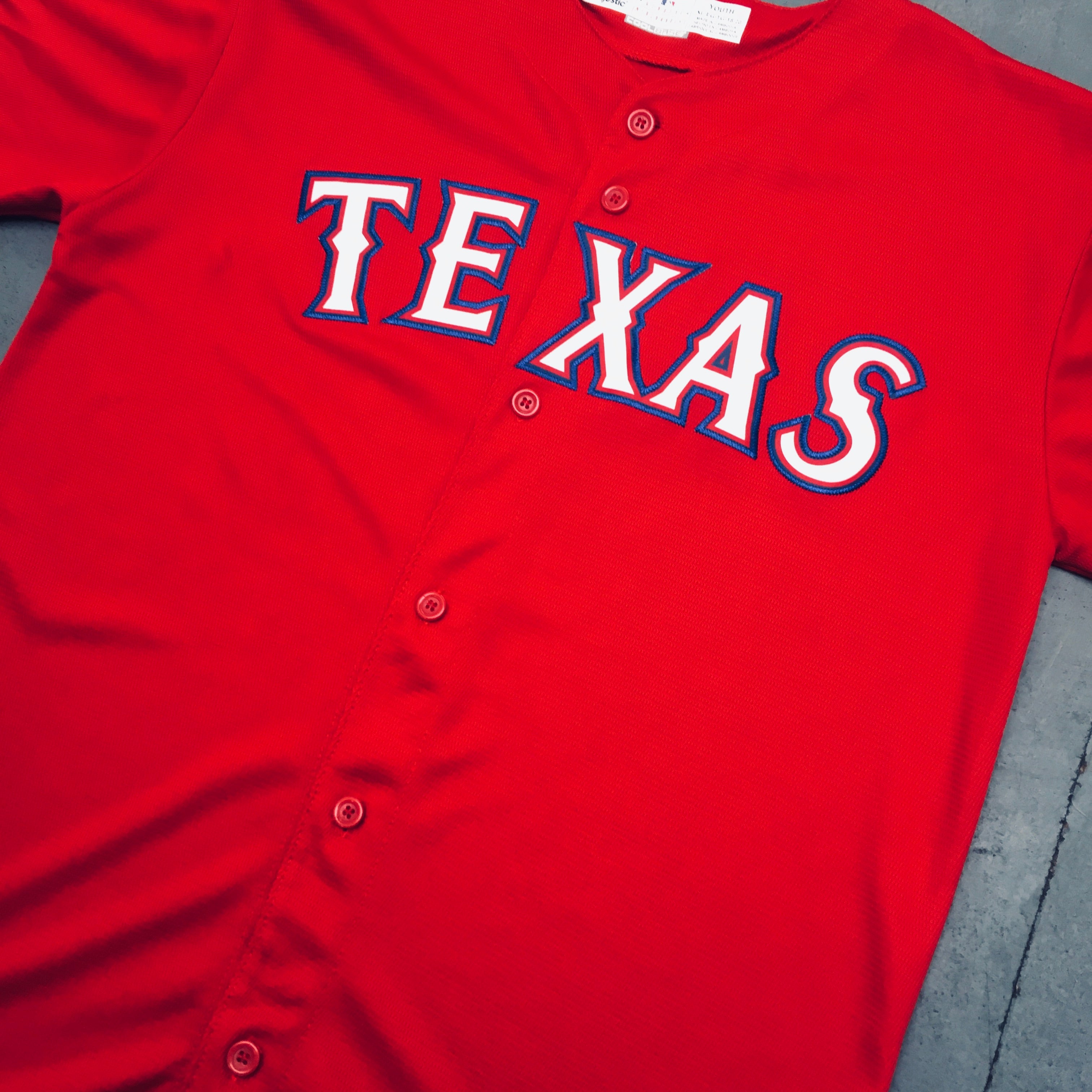 Texas Rangers Prince Fielder 2014 Red Majestic Stitched Jersey Size S - Authentic MLB Baseball Jersey for Fans & Collectors - Perfect for Game Day, Sports Events & Memorabilia Display