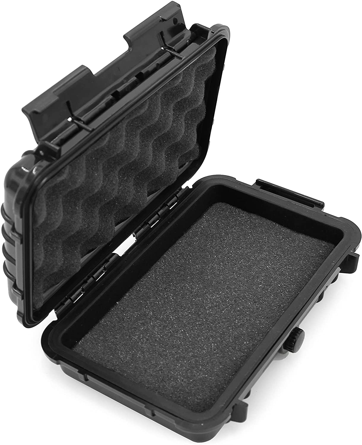 CASEMATIX Graded Card Storage Box - Airtight & Waterproof Sports Trading Card Case Holds Up To 5 PSA Graded Card Slabs - Perfect for Collectors, Card Shows & Secure Storage