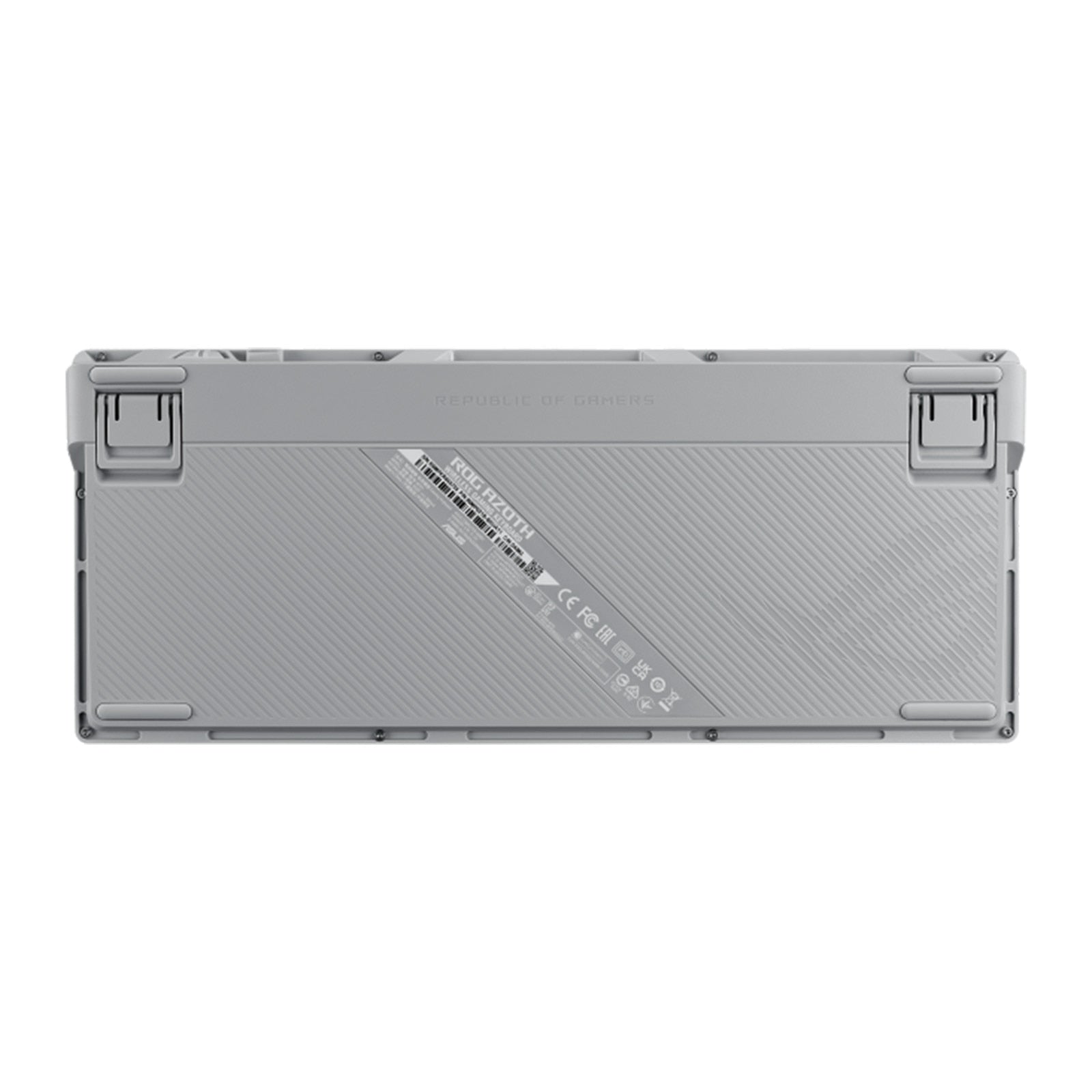 ASUS ROG Azoth 75% Wireless Custom Gaming Mechanical Keyboard (Snow Switch) - Perfect for Esports, Streaming & Professional Typing