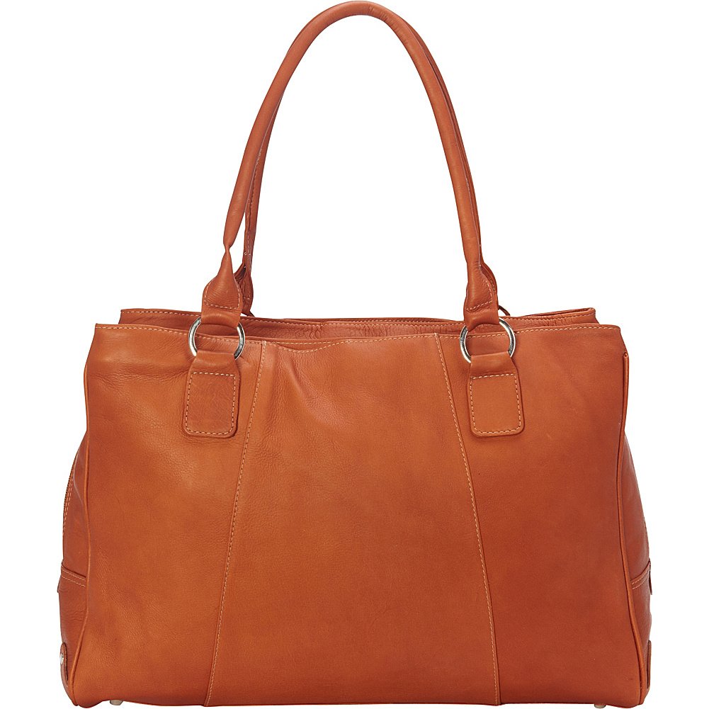 Premium Laptop Travel Tote Bag - Waterproof Saddle Shoulder Bag for 15.6