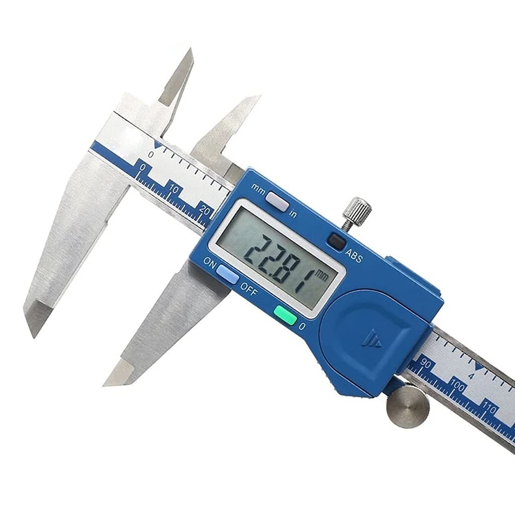 High Precision 0.01mm Digital Caliper - Stainless Steel Electronic Vernier Caliper for Height, Depth & Diameter Measurements (0-300mm) | Ideal for Engineering, Woodworking & Jewelry Making