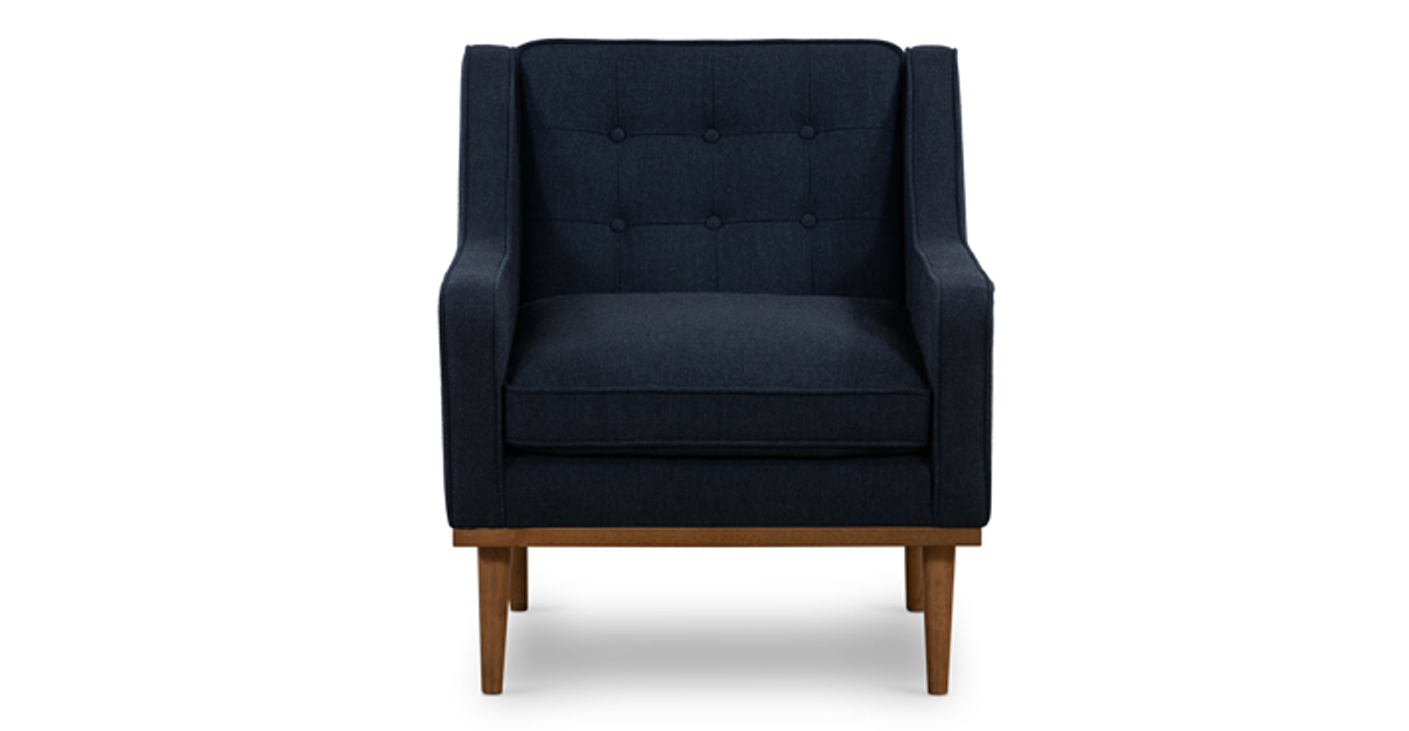 Gus Fabric Lounge Chair - Modern Comfortable Accent Chair for Living Room, Bedroom, or Office - Perfect for Relaxing, Reading, or Napping