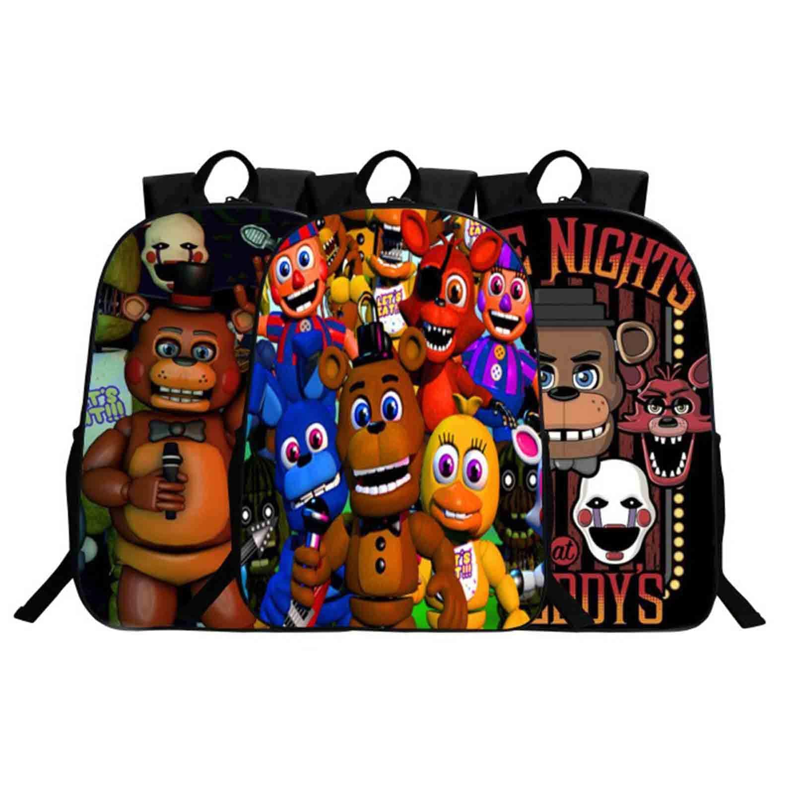FNAF Backpack for Kids & Adults - Five Nights at Freddy's Themed School Bag, Laptop Backpack for Men & Women - Perfect for School, Travel, and Gaming Conventions
