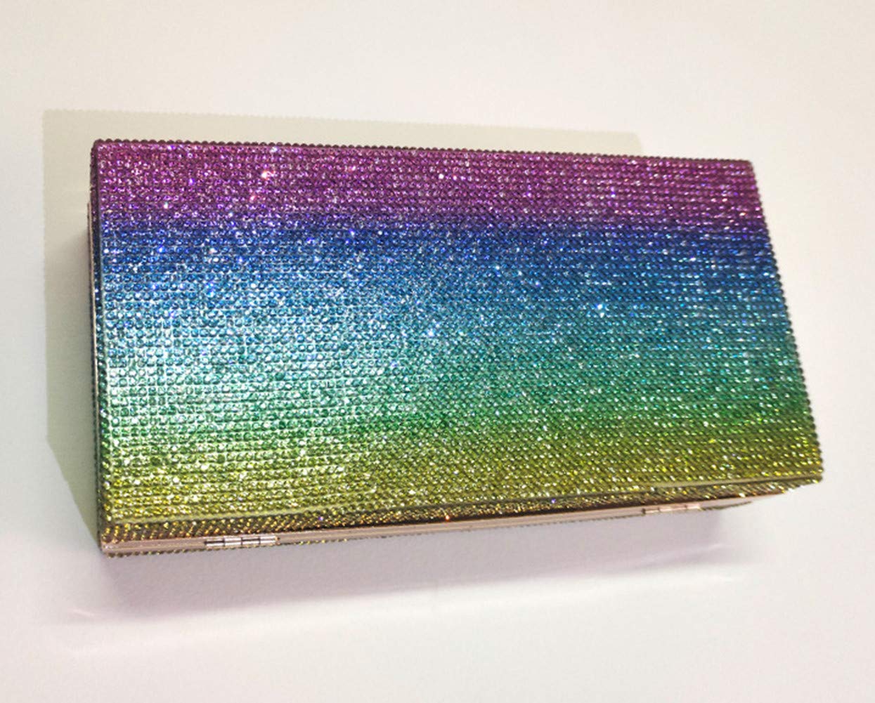 Elegant Diamond Shoulder Bag Wallet Clutch - Classic Dollar Style Evening Purse for Women | Perfect for Parties, Weddings & Special Occasions