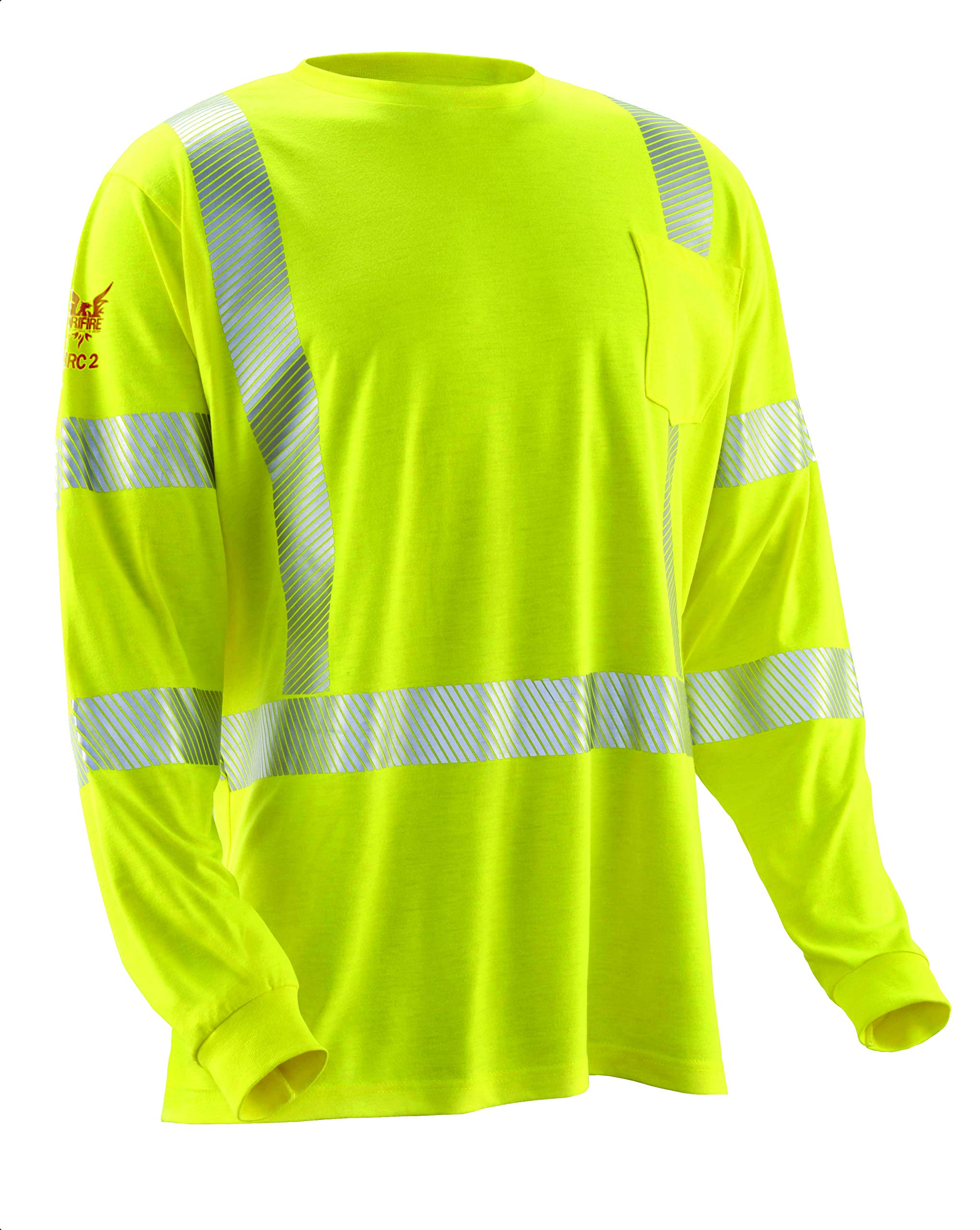 DRIFIRE INDUSTRIAL - High Visibility Class 3 Safety T-Shirts | StrongKnit Workwear for Construction & Outdoor Jobs | OSHA Compliant Reflective Shirts for Day & Night Visibility