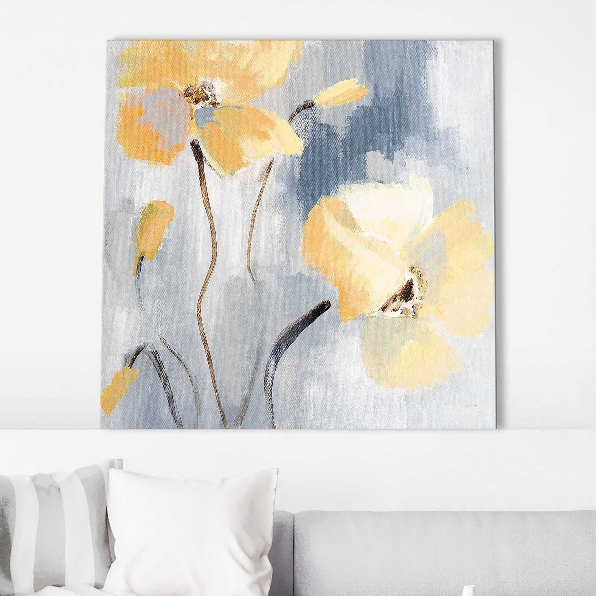 Blossom Beguile I by Lanie Loreth - Floral Canvas Wall Art Print - Elegant Home Decor for Living Room, Bedroom & Office