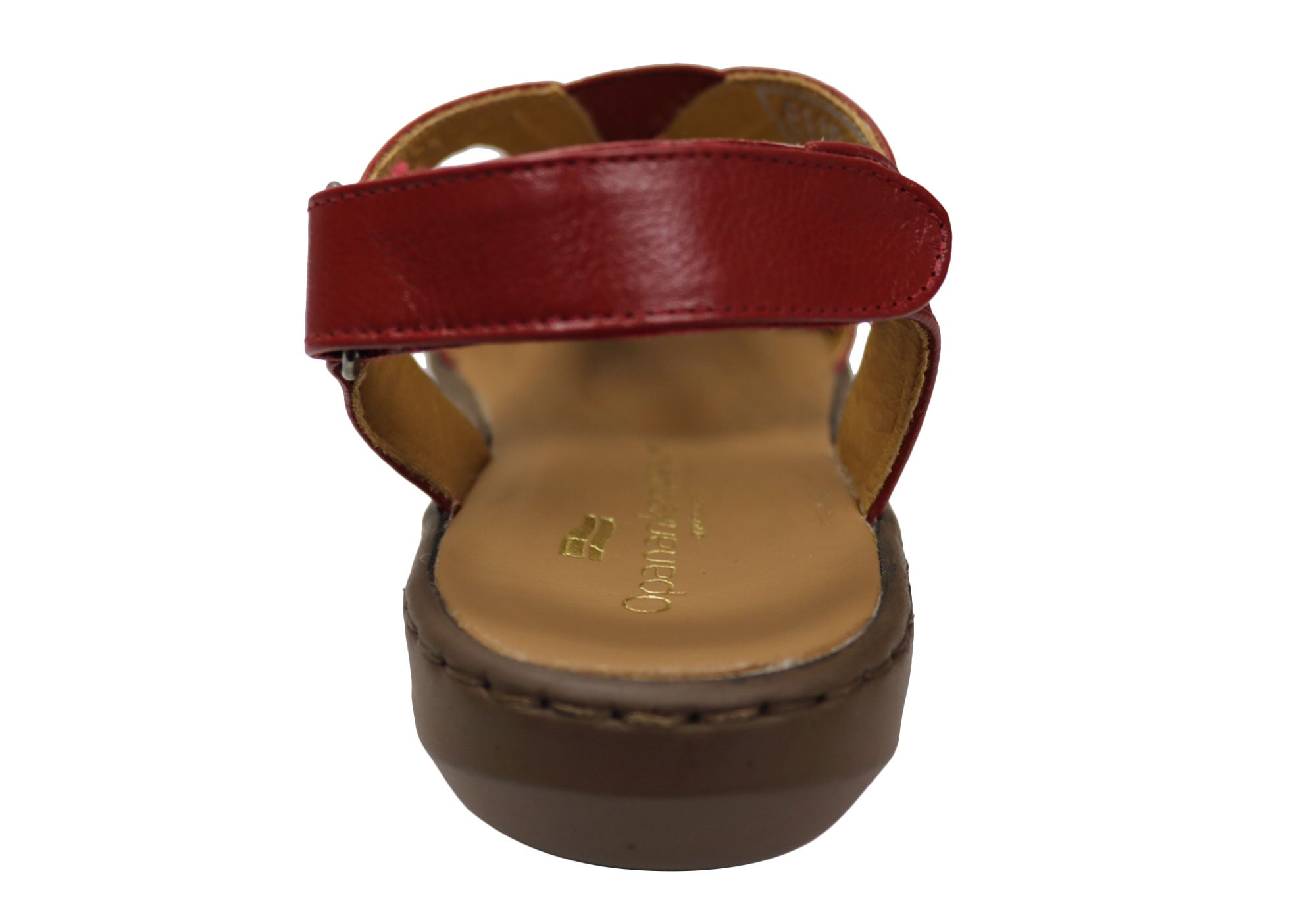 Opananken Elva Women's Comfortable Brazilian Leather Sandals - Stylish Summer Casual & Beach Walking Sandals for Women