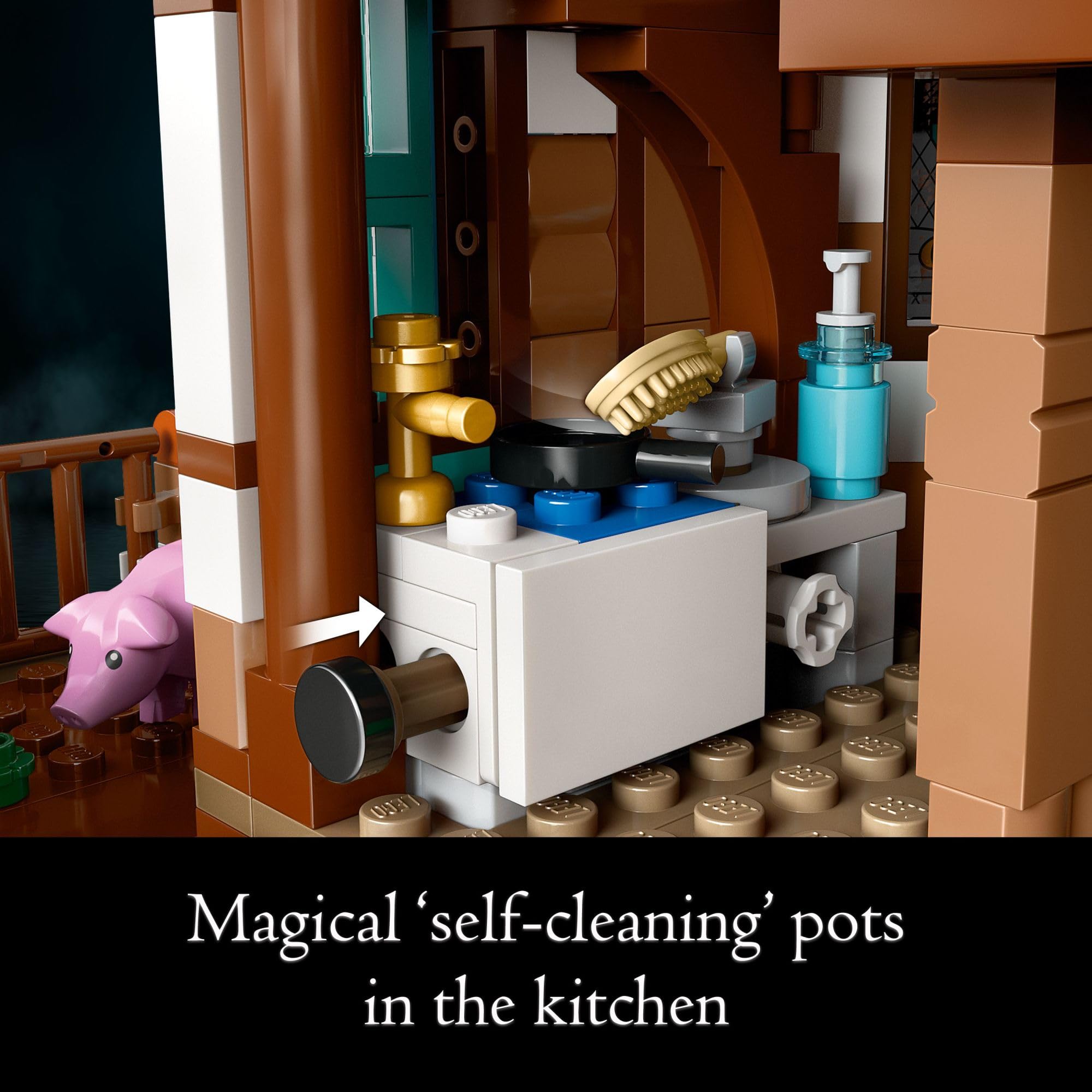 LEGO Harry Potter The Burrow Building Set 76437 - Collectible Weasley House Kit with 10 Minifigures - Perfect Gift for Adult Fans, Men & Women - Great for Home Display, Harry Potter Collection & Creative Play