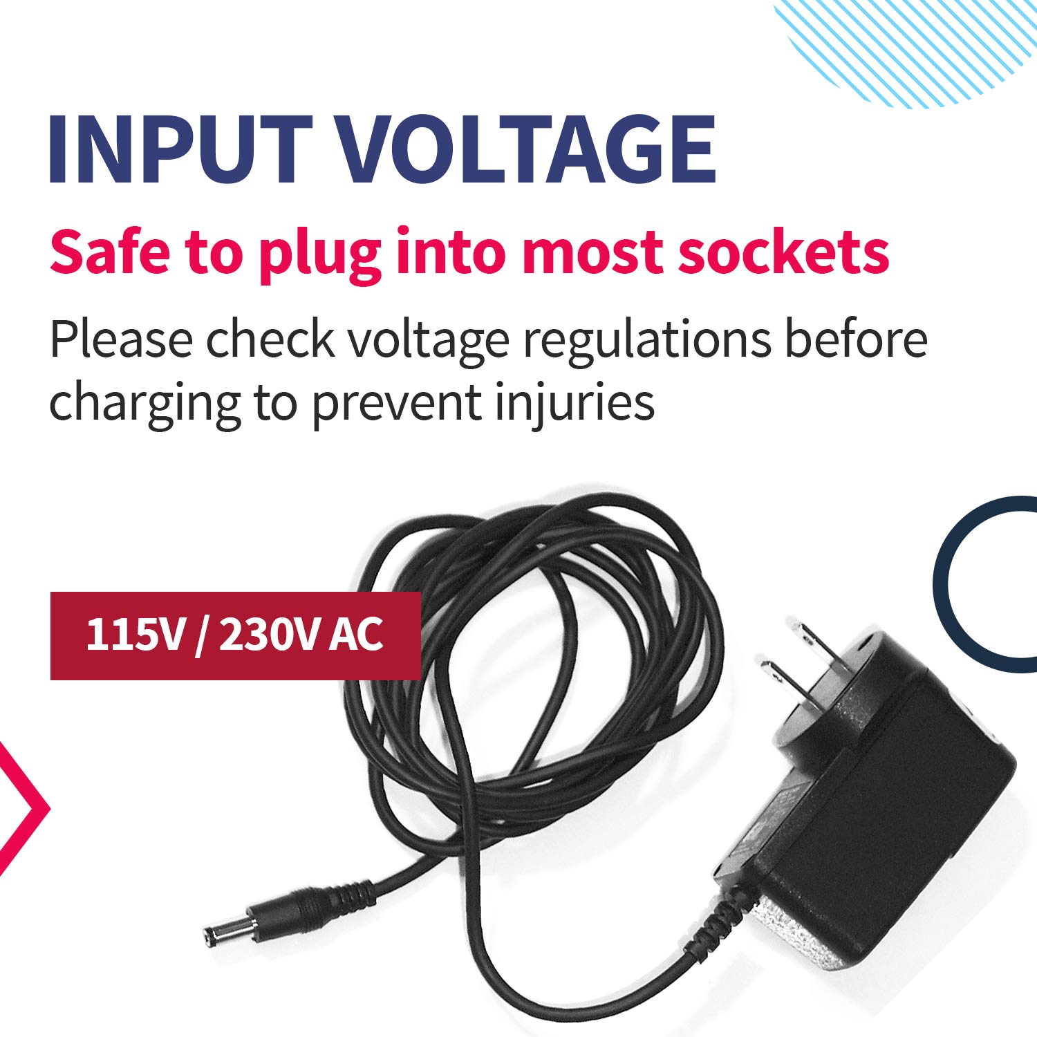 ALL-TEST PRO 31 & Motor Genie Battery Charger - 115V/230V Universal Power Supply for Deenergized Motor Circuit Analysis Testing | Perfect for Industrial Maintenance & Electrical Diagnostics