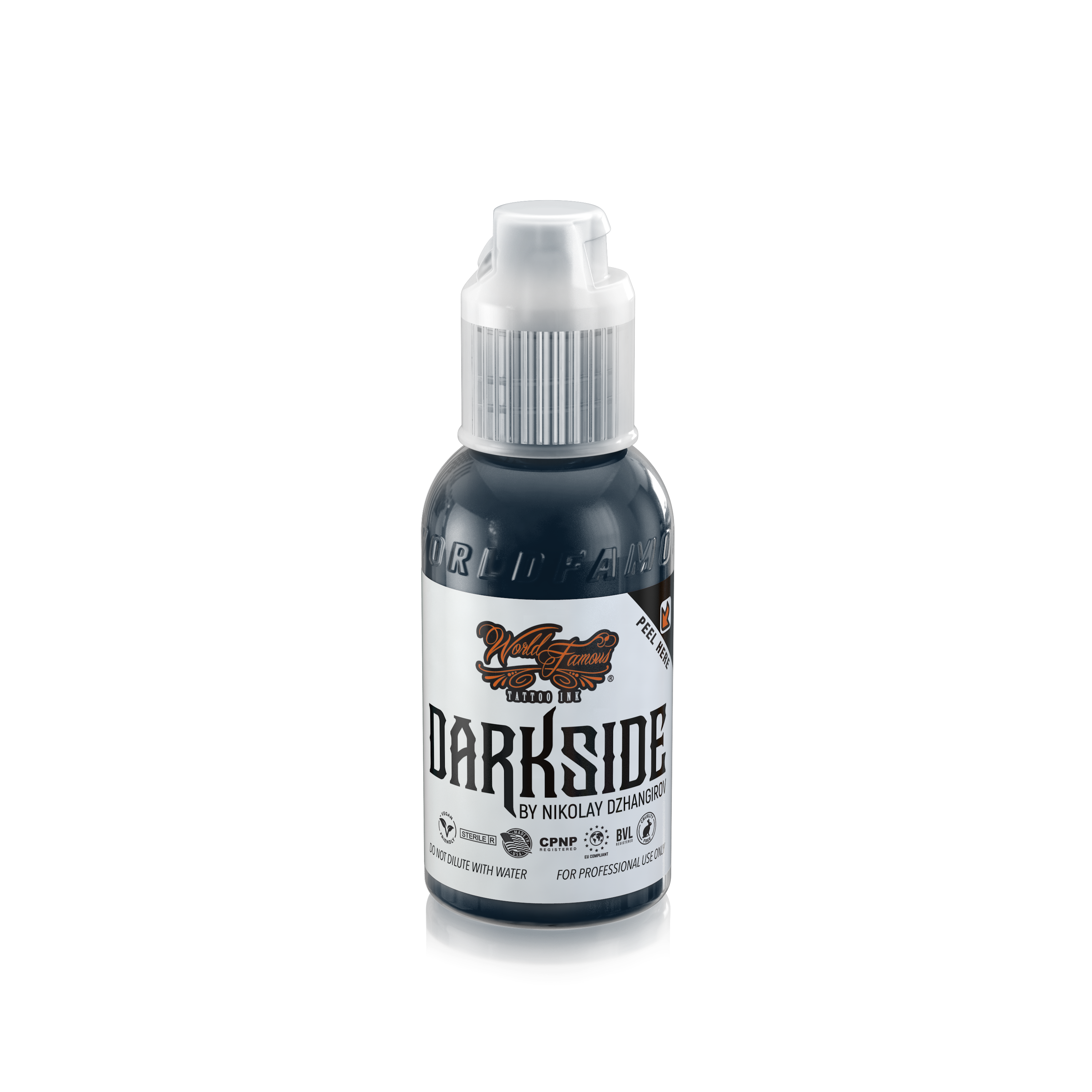 Premium Darkside Ink Set by Nikolay Dzhangirov - World Famous Tattoo Artist - Professional Tattoo Ink Kit for Artists & Beginners - Perfect for Tattooing, Body Art & Permanent Makeup
