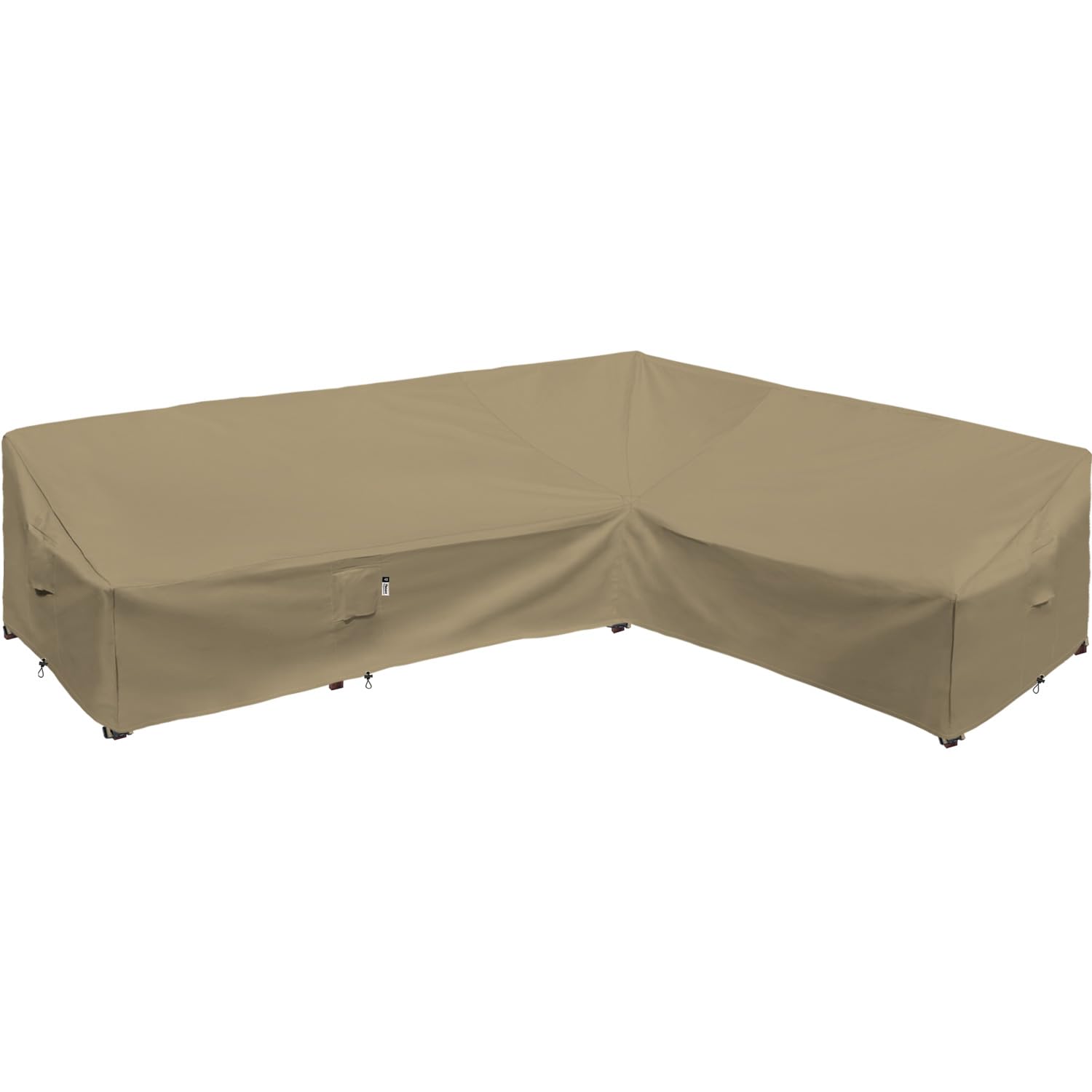 Heavy Duty 600D Waterproof Outdoor Sectional Sofa Cover - 120