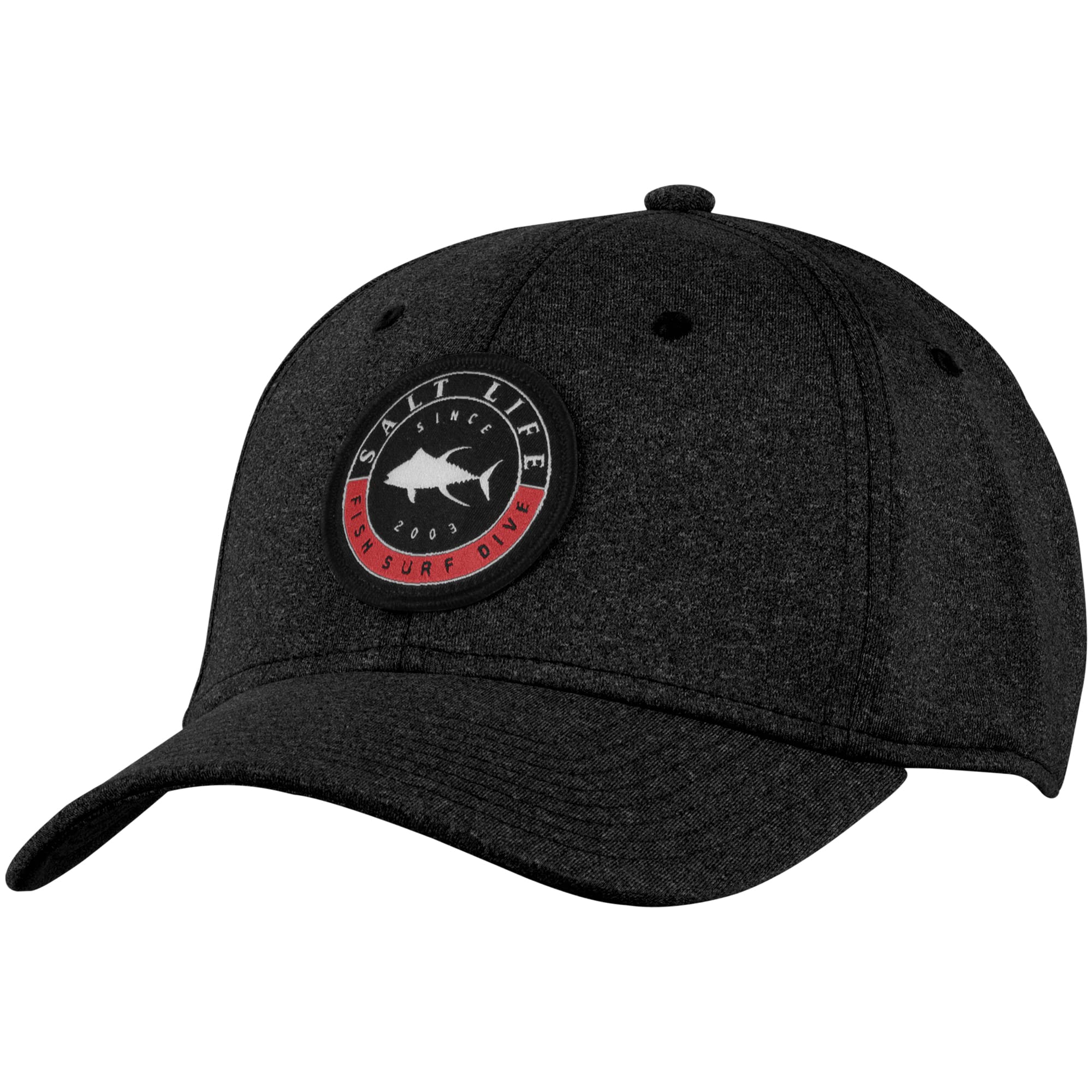 Salt Life Men's Cast Hat - Adjustable Baseball Cap for Fishing, Boating & Outdoor Adventures | Comfortable & Stylish Sun Protection