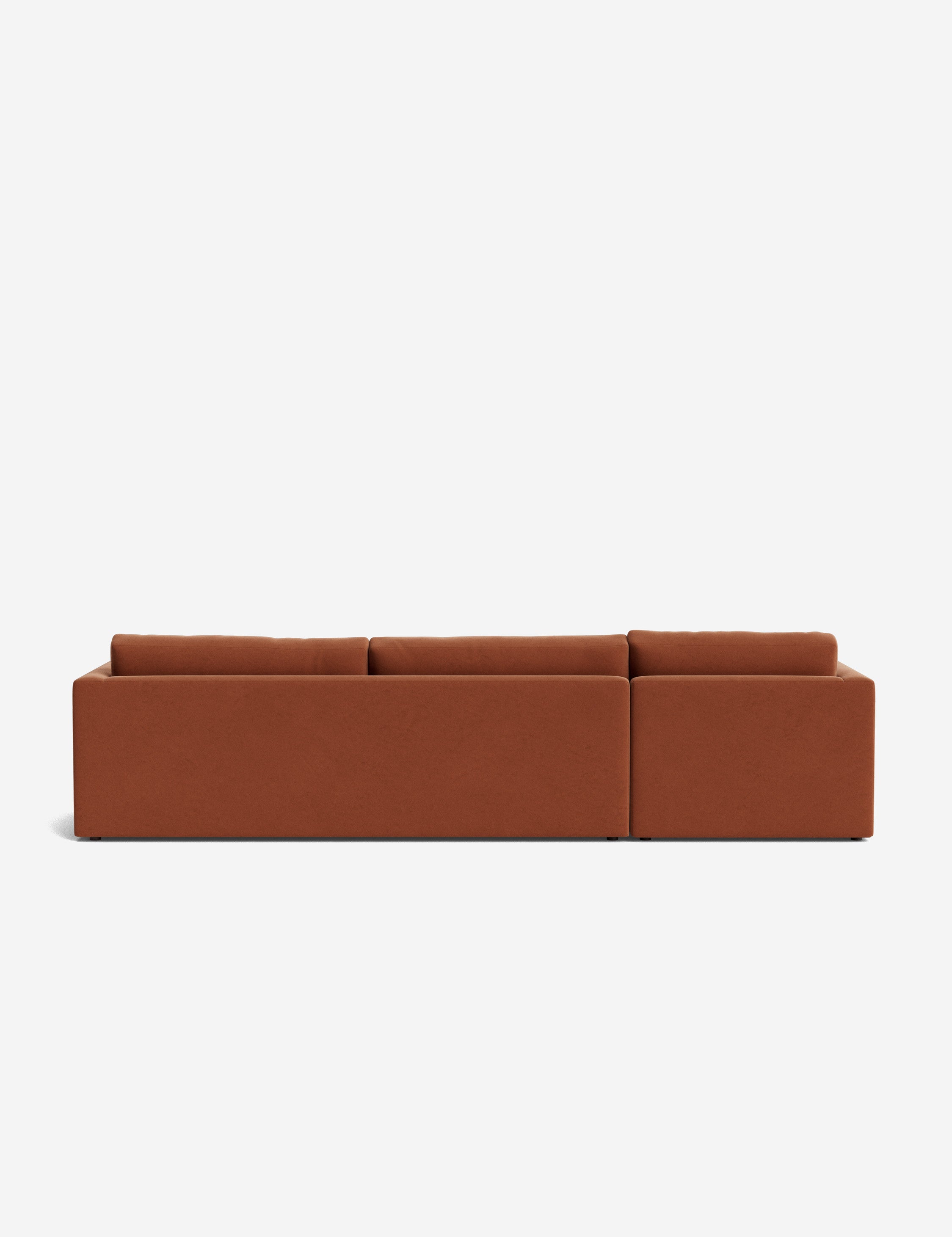 Durham Chaise Sectional Sofa - Modern L-Shaped Couch with Chaise Lounge | Comfortable Fabric Sofa Set for Living Room, Family Room & Lounge Areas
